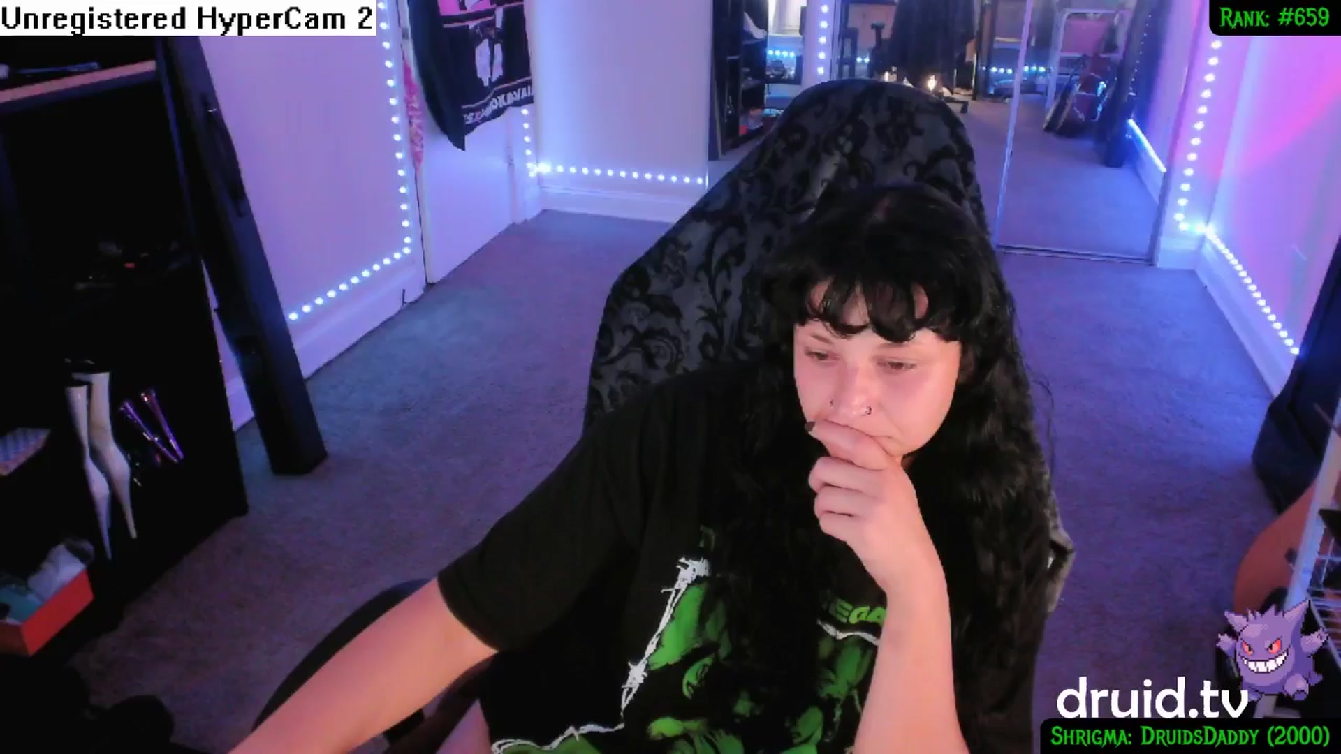 Gallery image thumbnail from druidjpg's myfreecams stream on, 09/24/2024, 04:40 image 17 of 20
