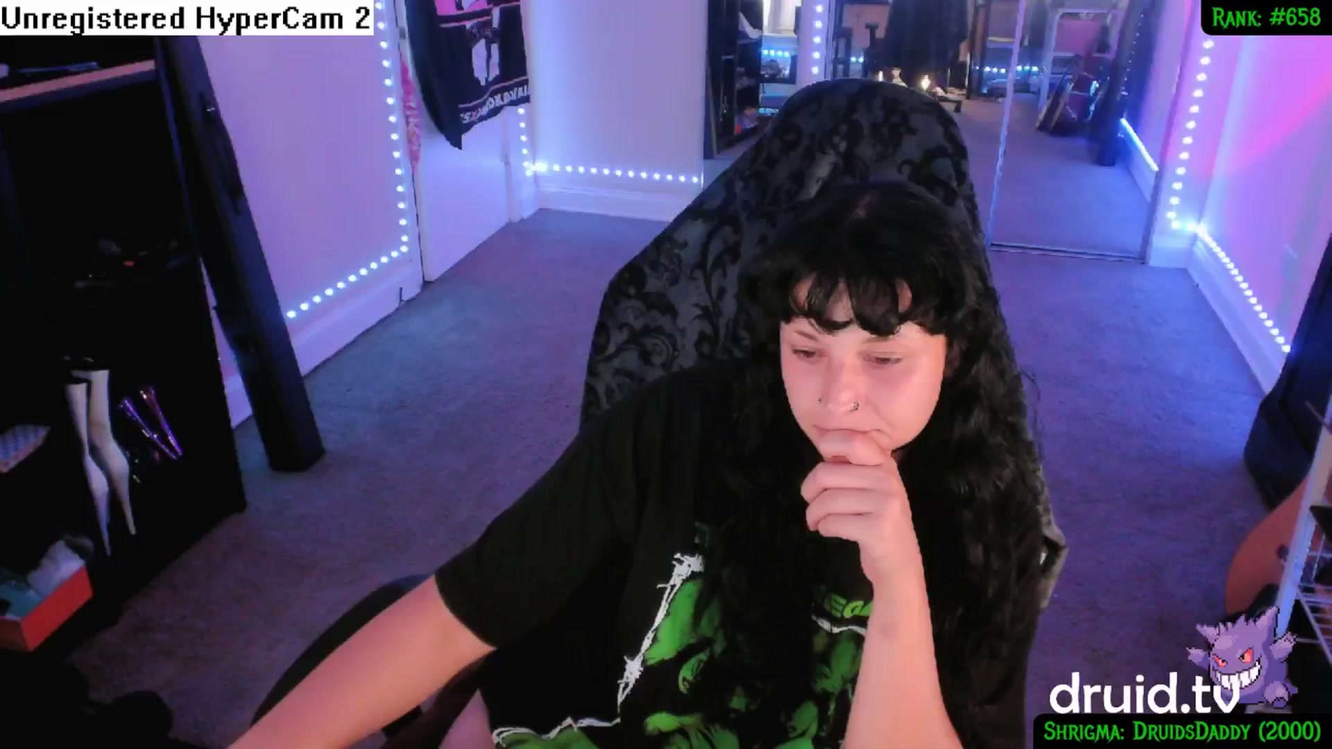 Gallery image thumbnail from druidjpg's myfreecams stream on, 09/24/2024, 04:40 image 16 of 20
