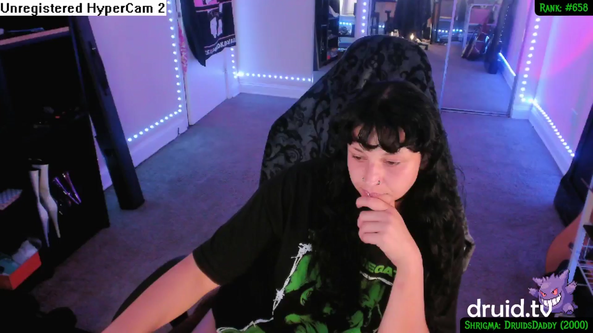 Gallery image thumbnail from druidjpg's myfreecams stream on, 09/24/2024, 04:40 image 14 of 20