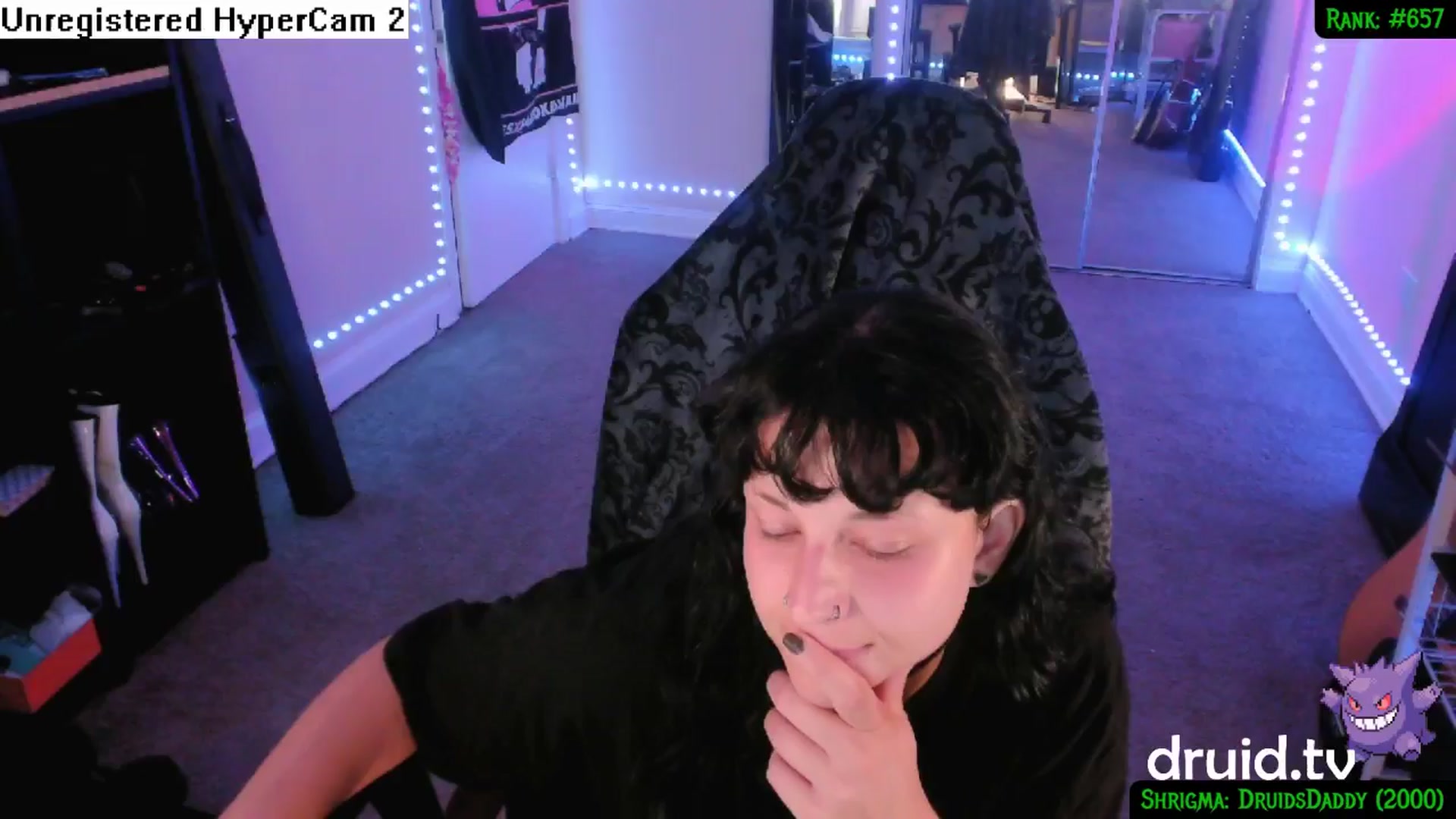Gallery image thumbnail from druidjpg's myfreecams stream on, 09/24/2024, 04:40 image 3 of 20