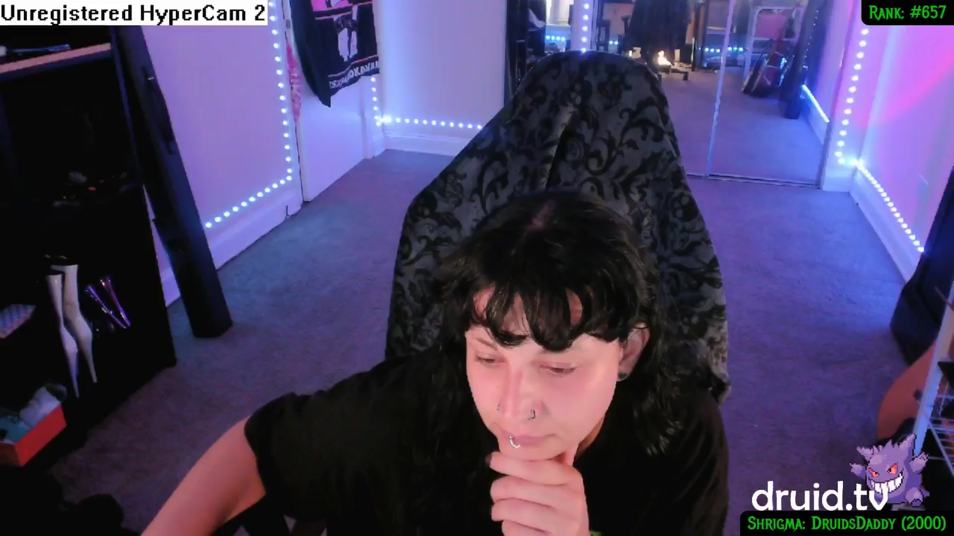 Gallery image thumbnail from druidjpg's myfreecams stream on, 09/24/2024, 04:40 image 2 of 20