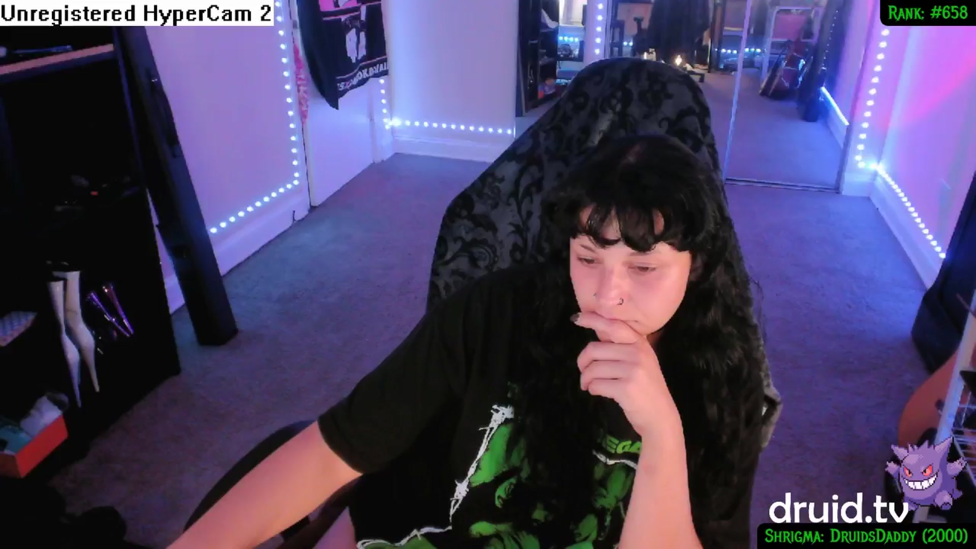 Gallery image thumbnail from druidjpg's myfreecams stream on, 09/24/2024, 04:40 image 15 of 20