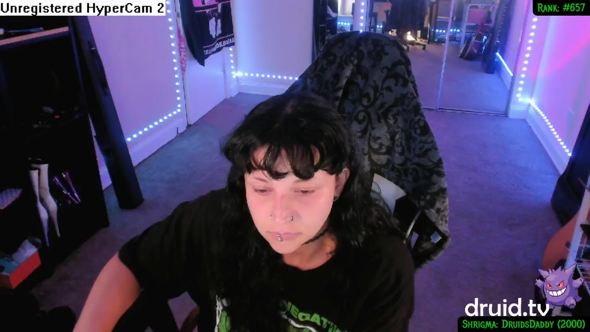 Gallery image thumbnail from druidjpg's myfreecams stream on, 09/24/2024, 04:40 image 1 of 20