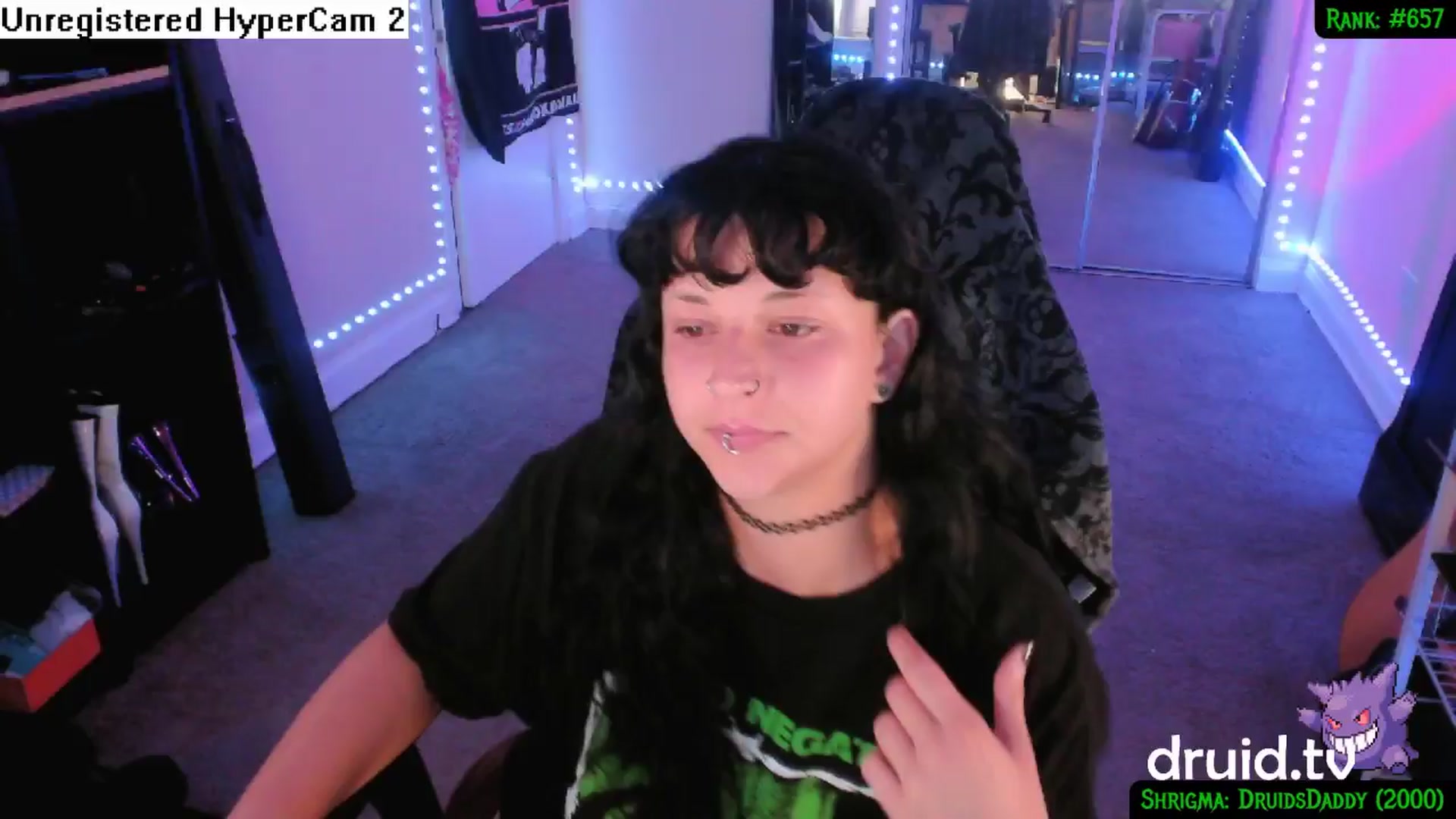 Gallery image thumbnail from druidjpg's myfreecams stream on, 09/24/2024, 04:40 image 4 of 20