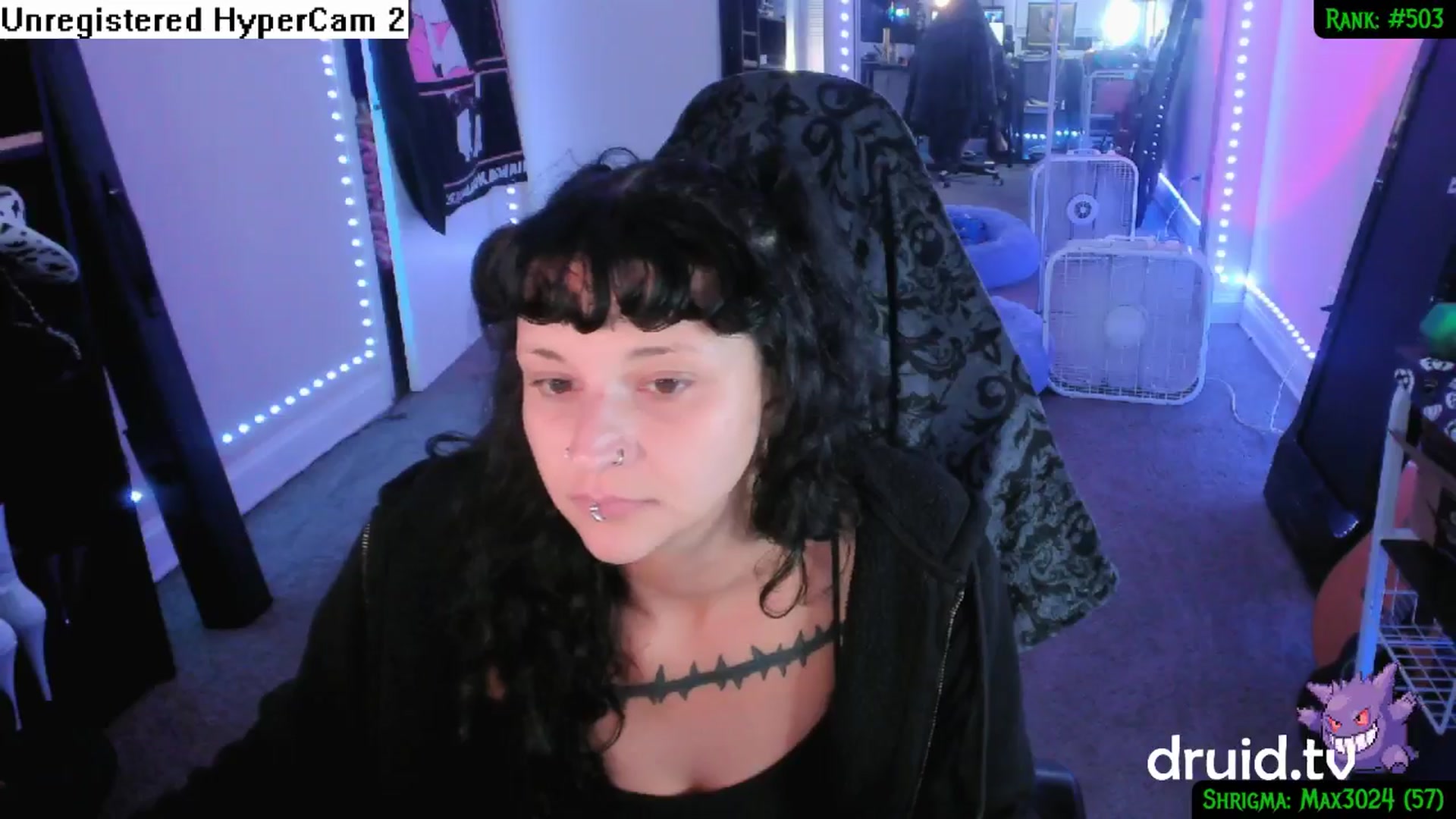 Gallery image thumbnail from druidjpg's myfreecams stream on, 09/30/2024, 04:48 image 3 of 20
