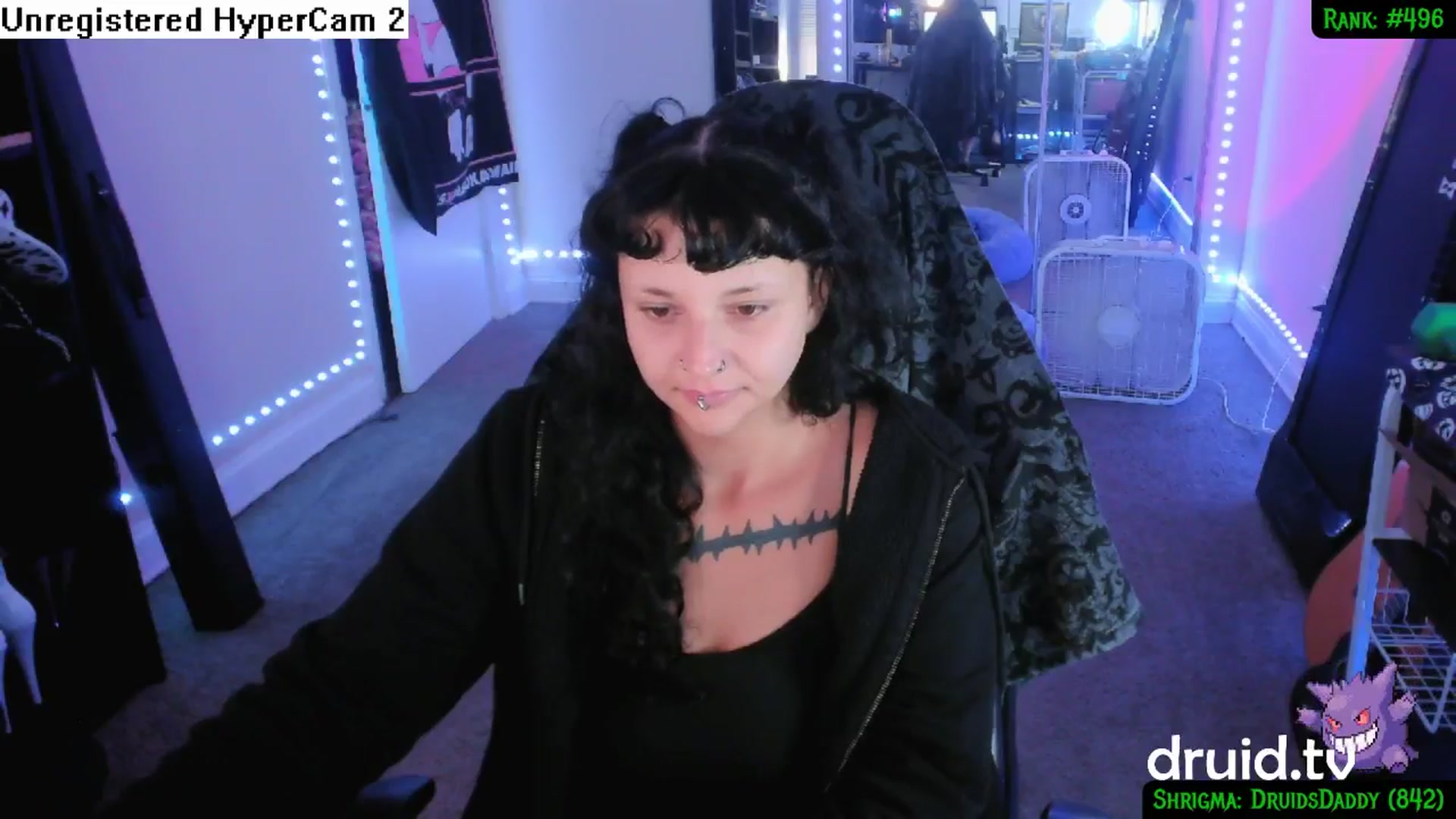 Gallery image thumbnail from druidjpg's myfreecams stream on, 09/30/2024, 04:48 image 14 of 20