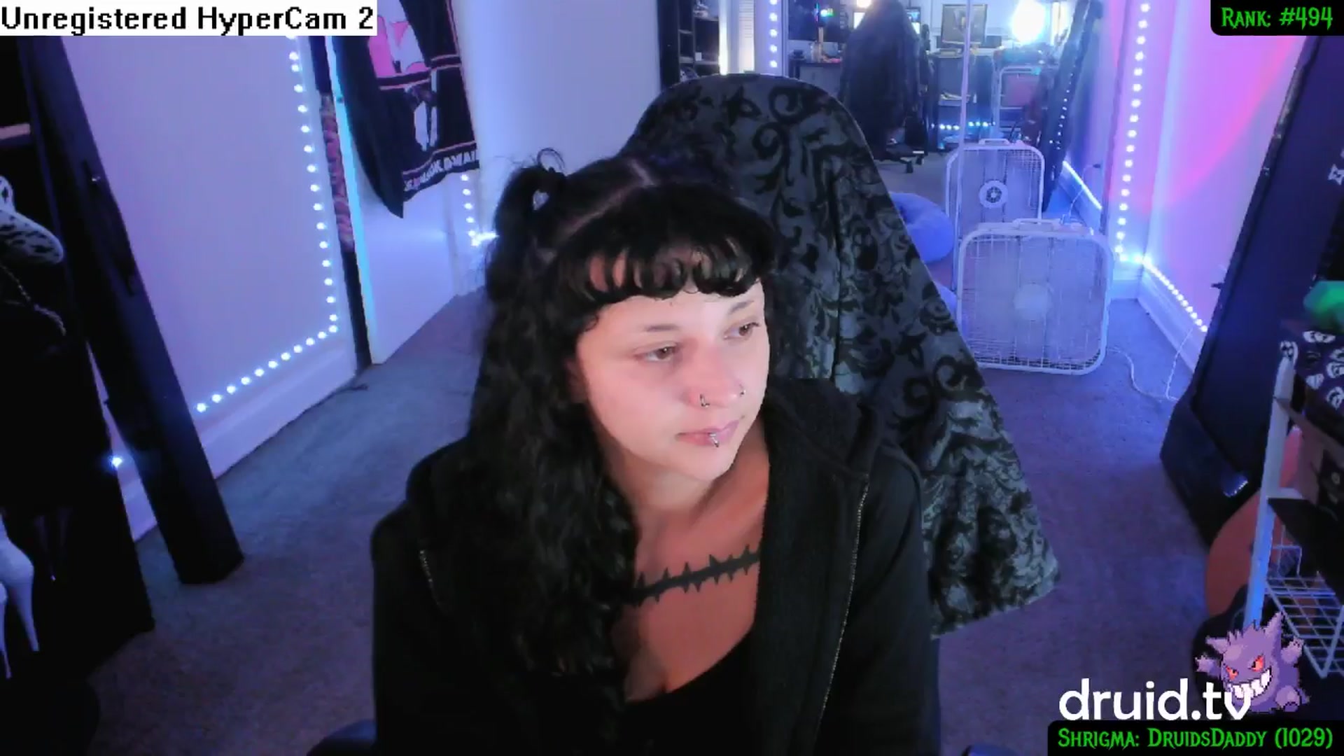 Gallery image thumbnail from druidjpg's myfreecams stream on, 09/30/2024, 04:48 image 16 of 20