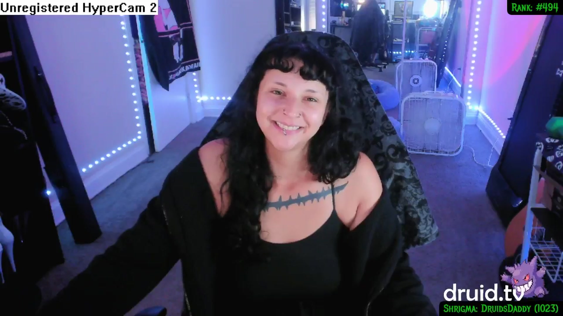 Gallery image thumbnail from druidjpg's myfreecams stream on, 09/30/2024, 04:48 image 15 of 20