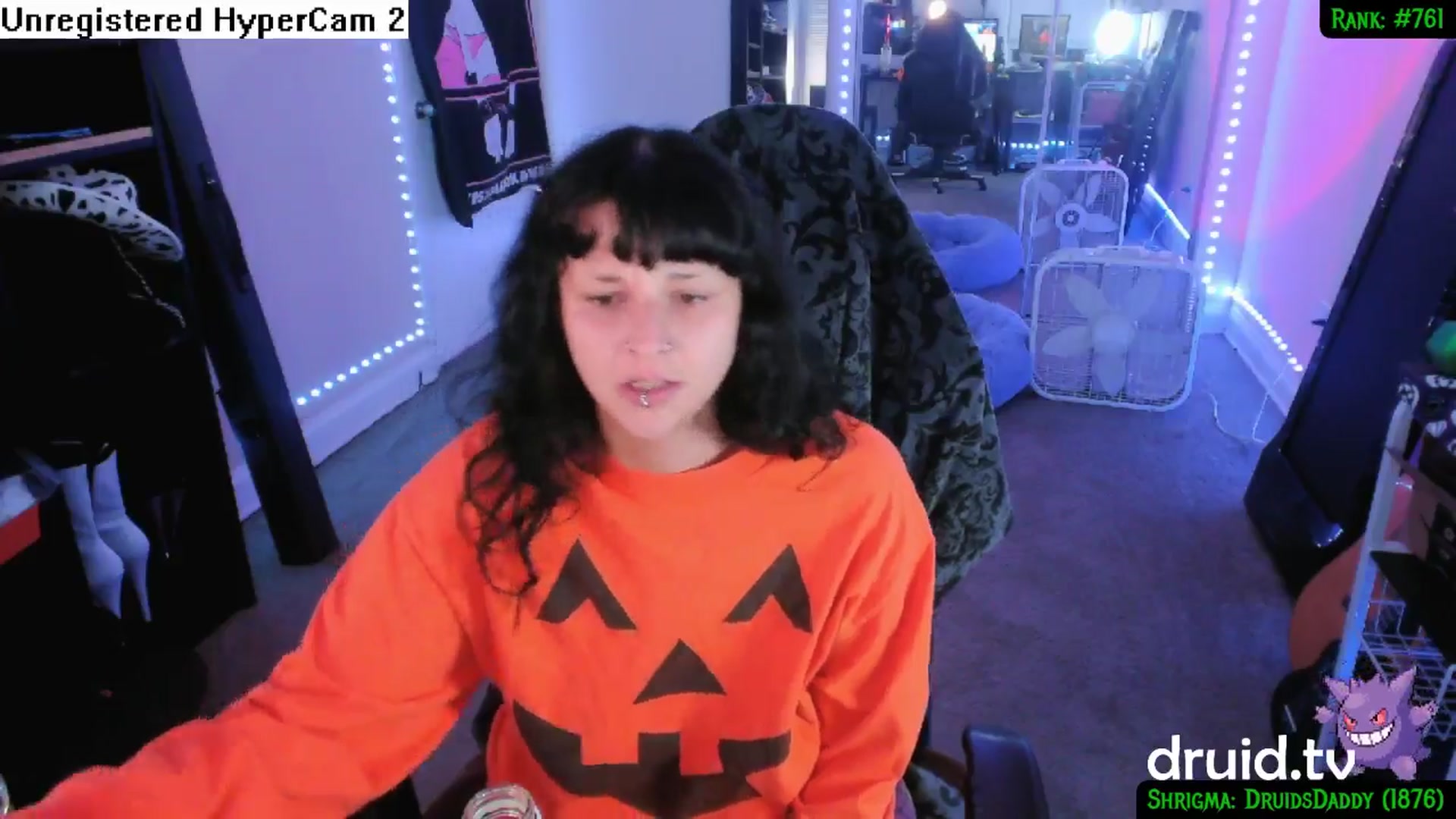 Gallery image thumbnail from druidjpg's myfreecams stream on, 10/02/2024, 04:43 image 11 of 20