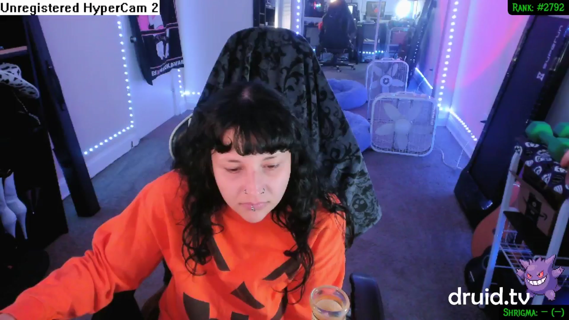 Gallery image thumbnail from druidjpg's myfreecams stream on, 10/02/2024, 04:43 image 4 of 20