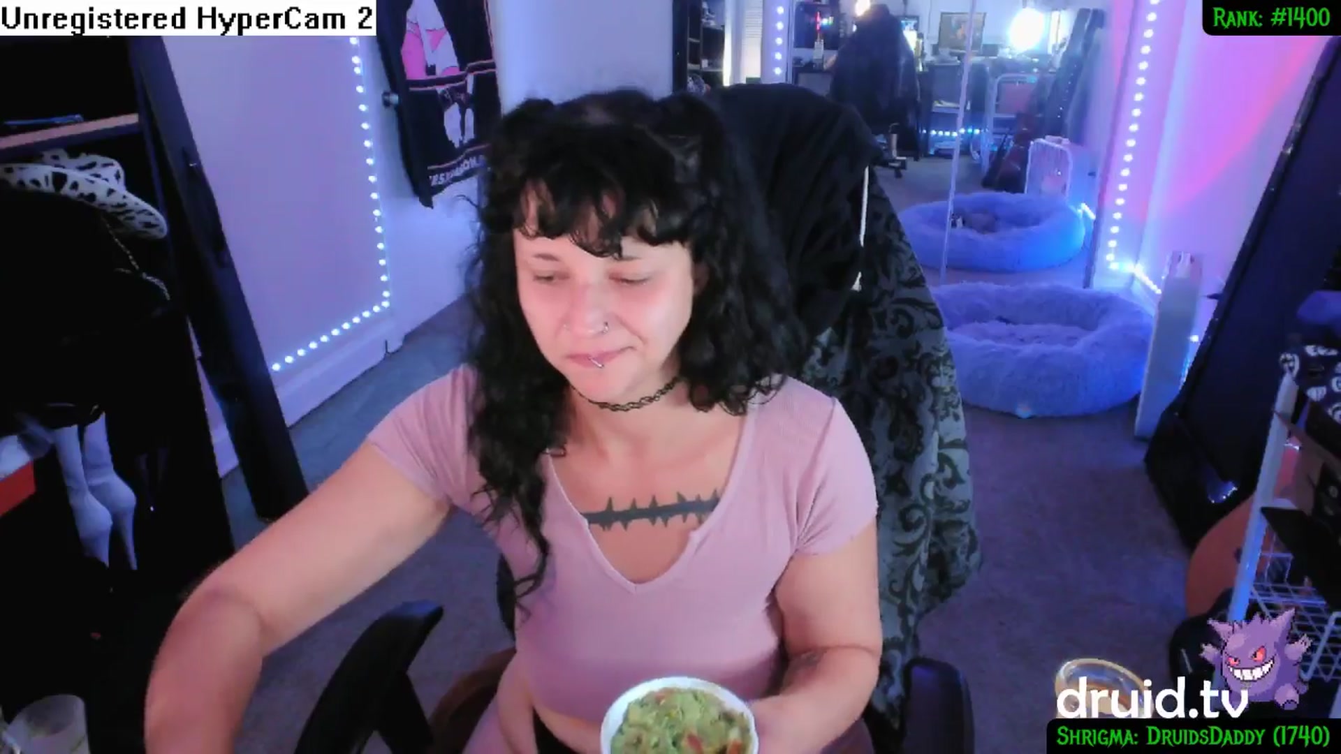 Gallery image thumbnail from druidjpg's myfreecams stream on, 10/04/2024, 05:11 image 3 of 20