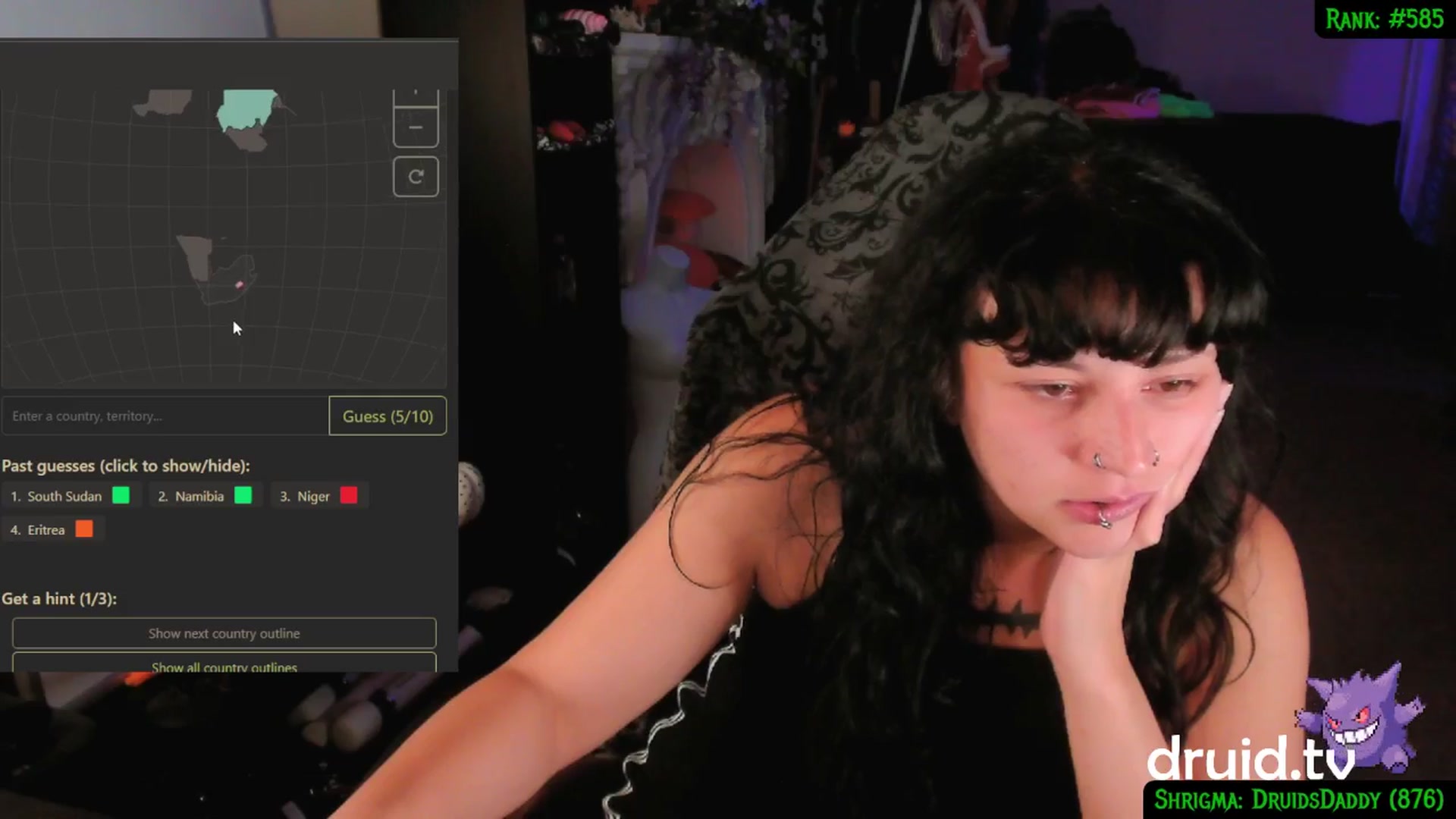 Gallery image thumbnail from druidjpg's myfreecams stream on, 10/11/2024, 05:21 image 10 of 20