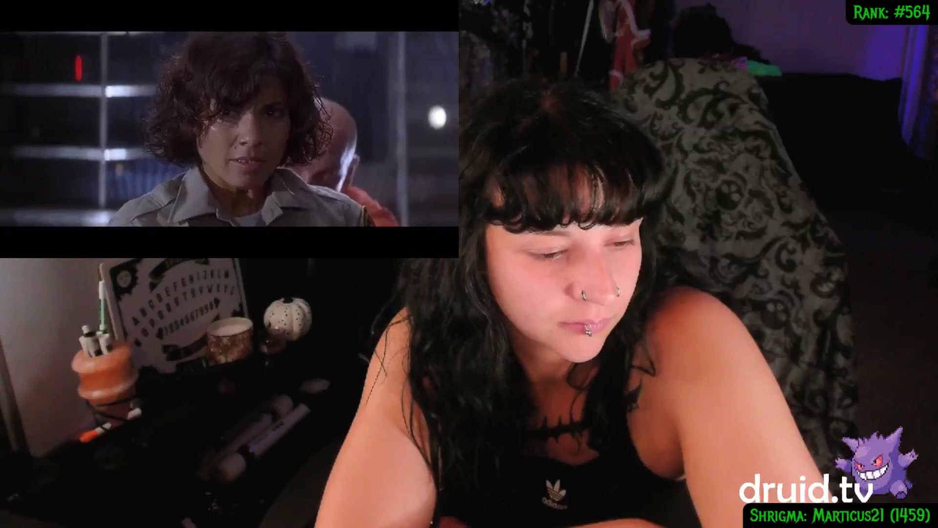Gallery image thumbnail from druidjpg's myfreecams stream on, 10/11/2024, 05:21 image 13 of 20
