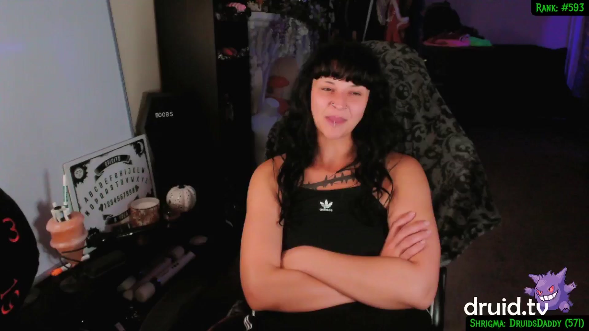 Gallery image thumbnail from druidjpg's myfreecams stream on, 10/11/2024, 05:21 image 5 of 20