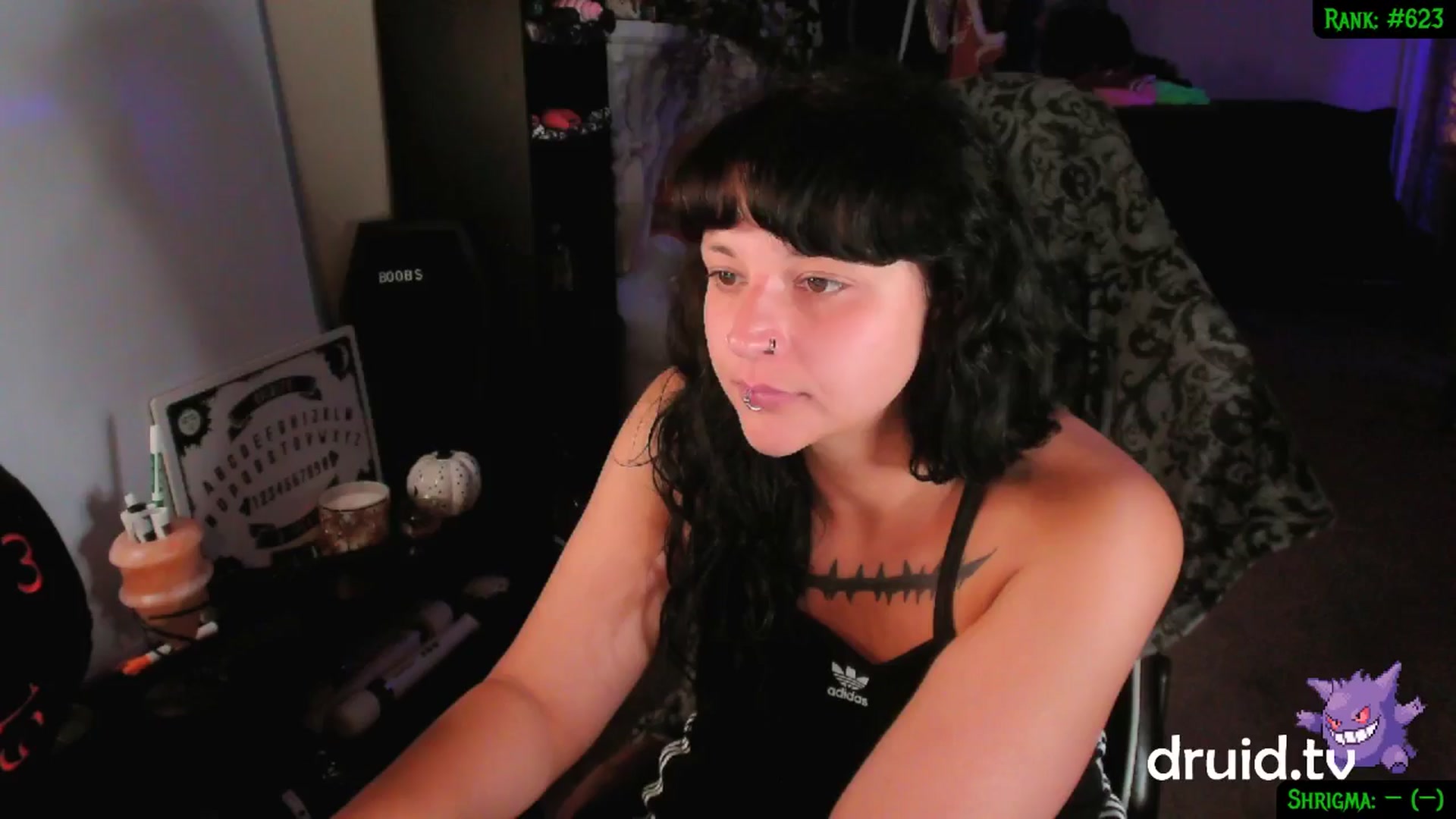 Gallery image thumbnail from druidjpg's myfreecams stream on, 10/11/2024, 05:21 image 1 of 20