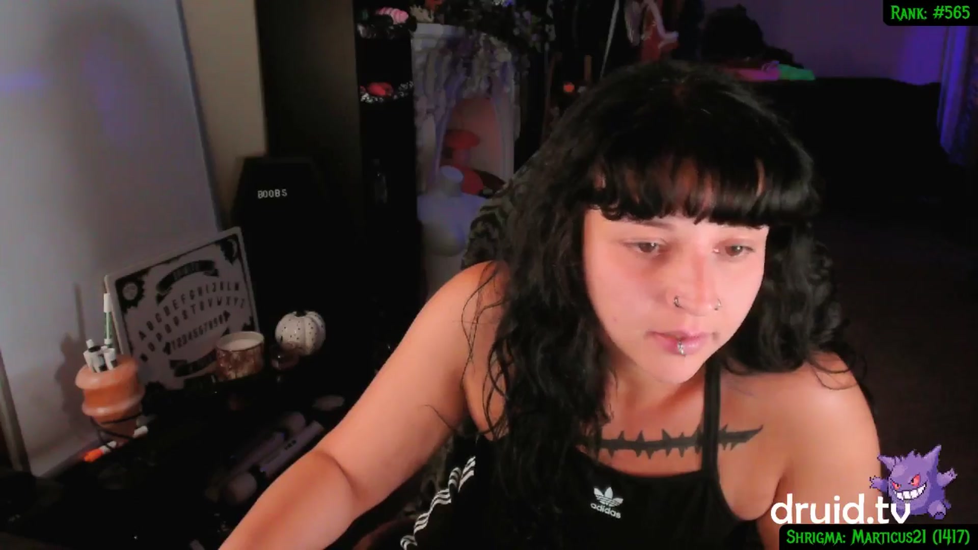 Gallery image thumbnail from druidjpg's myfreecams stream on, 10/11/2024, 05:21 image 11 of 20