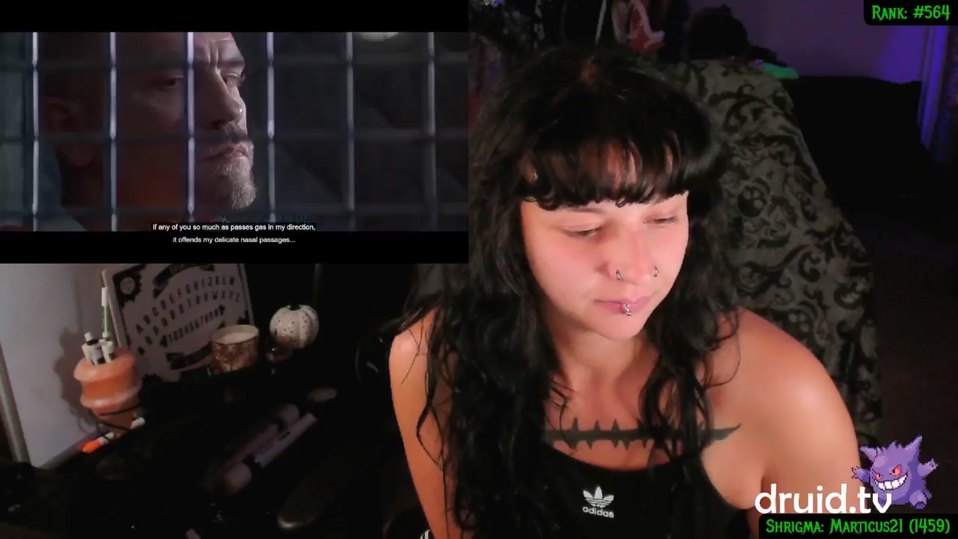 Gallery image thumbnail from druidjpg's myfreecams stream on, 10/11/2024, 05:21 image 12 of 20
