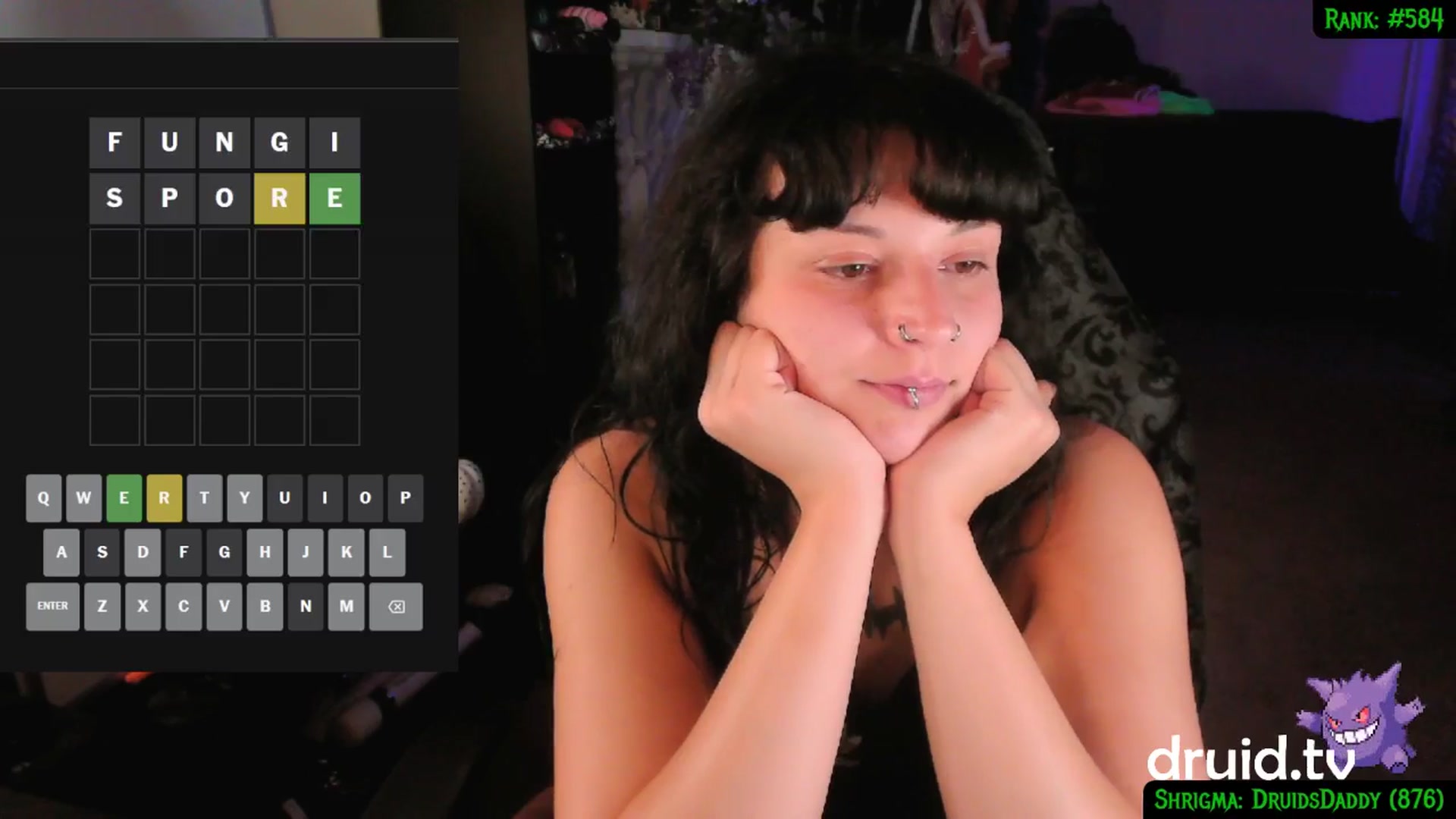Gallery image thumbnail from druidjpg's myfreecams stream on, 10/11/2024, 05:21 image 8 of 20