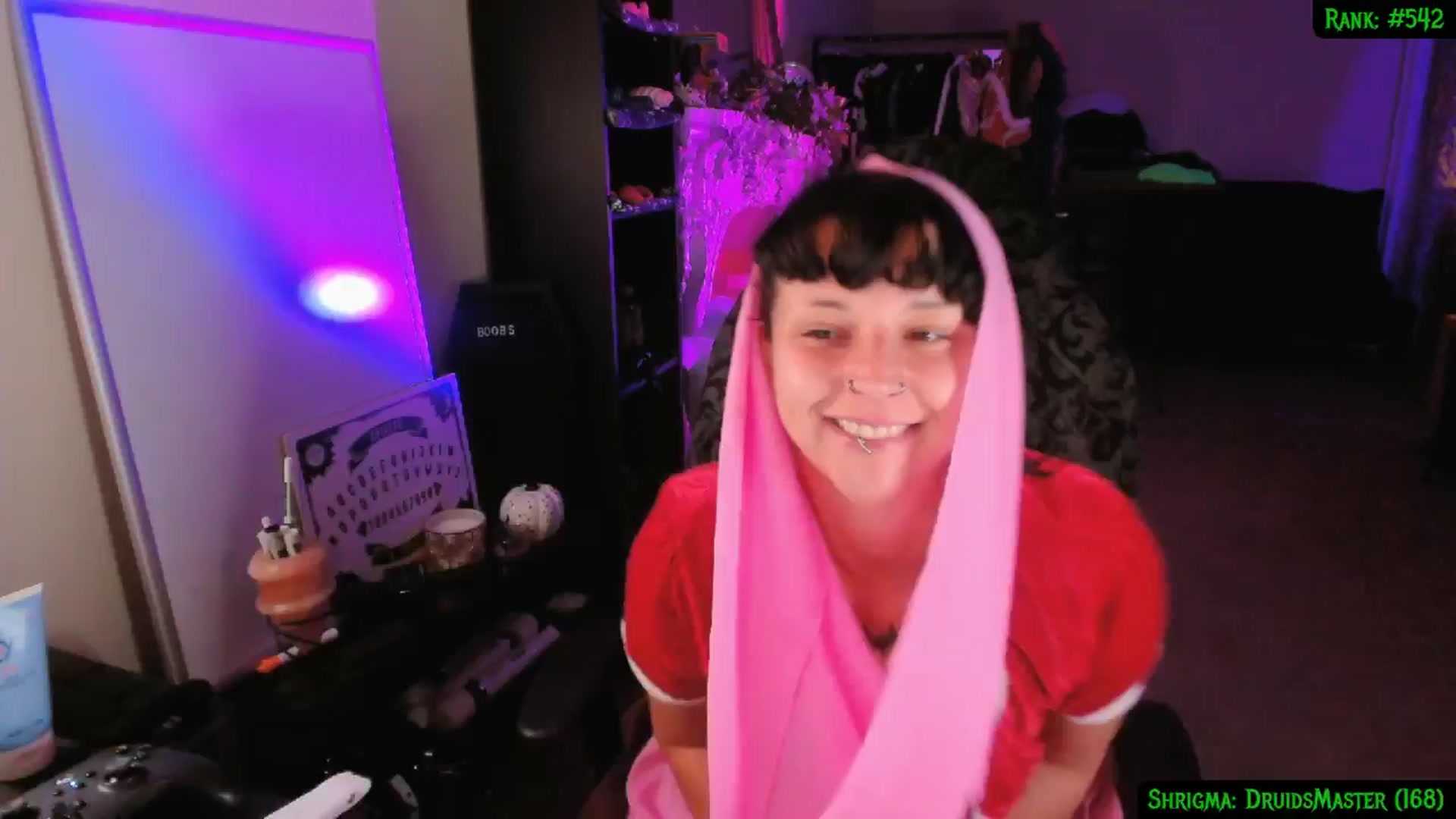 Gallery image thumbnail from druidjpg's myfreecams stream on, 10/13/2024, 06:06 image 6 of 20