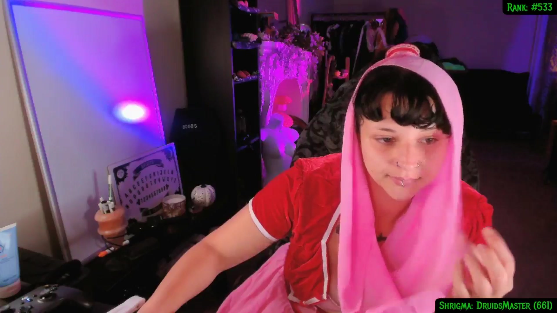 Gallery image thumbnail from druidjpg's myfreecams stream on, 10/13/2024, 06:06 image 7 of 20