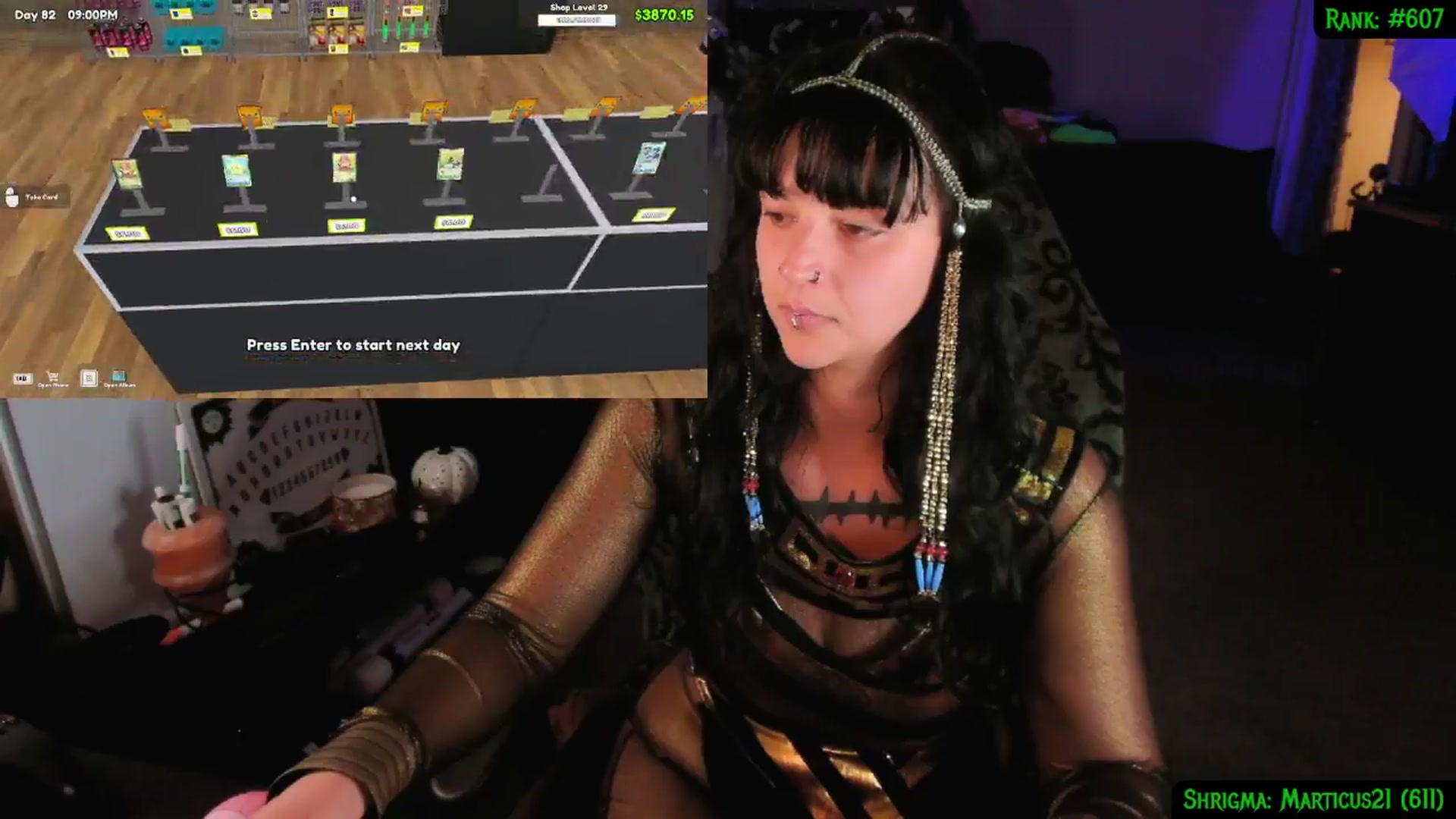 Gallery image thumbnail from druidjpg's myfreecams stream on, 10/18/2024, 04:47 image 6 of 20