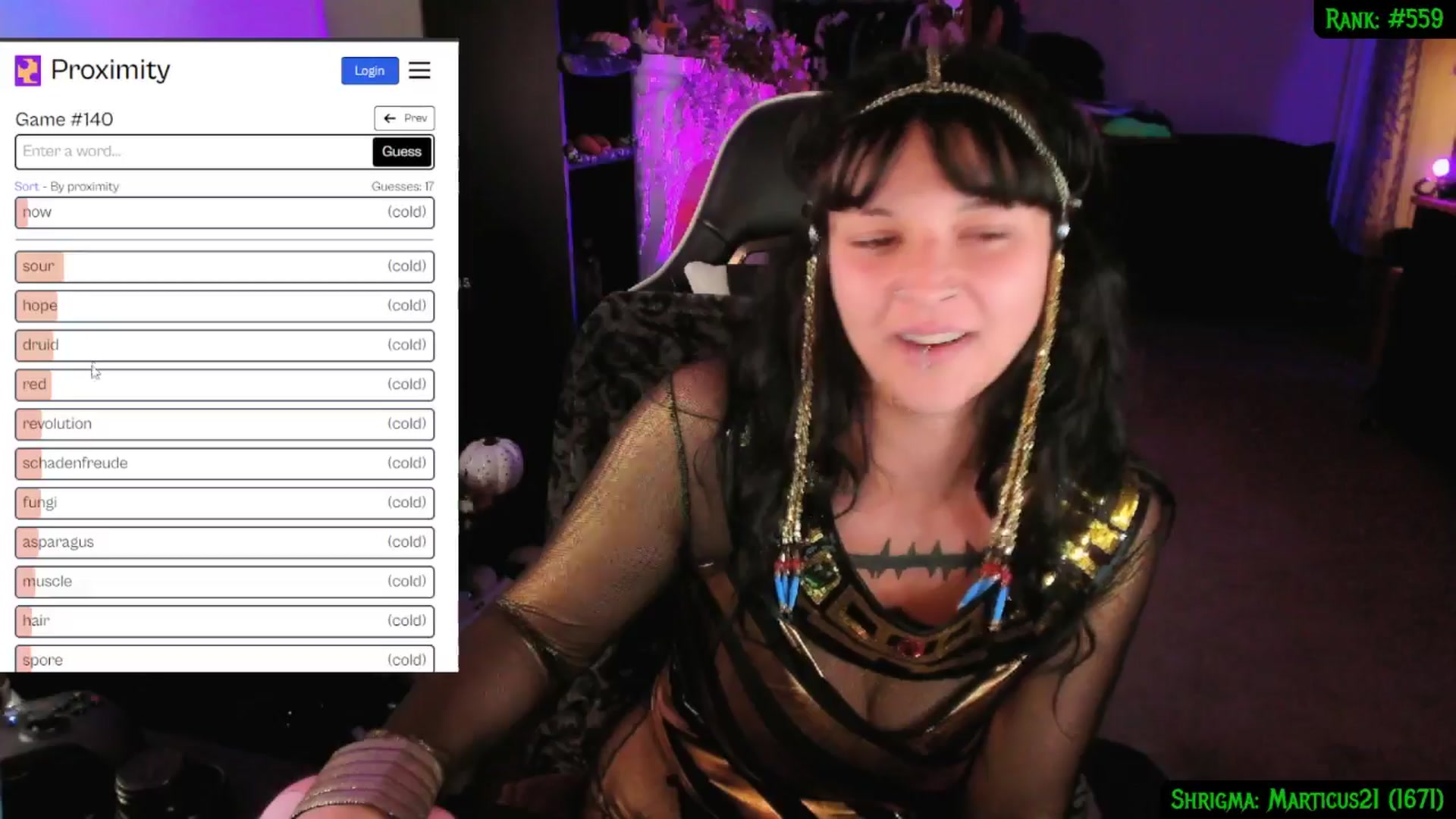 Gallery image thumbnail from druidjpg's myfreecams stream on, 10/18/2024, 04:47 image 17 of 20