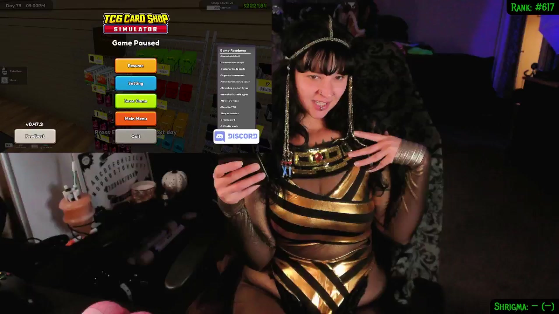 Gallery image thumbnail from druidjpg's myfreecams stream on, 10/18/2024, 04:47 image 1 of 20