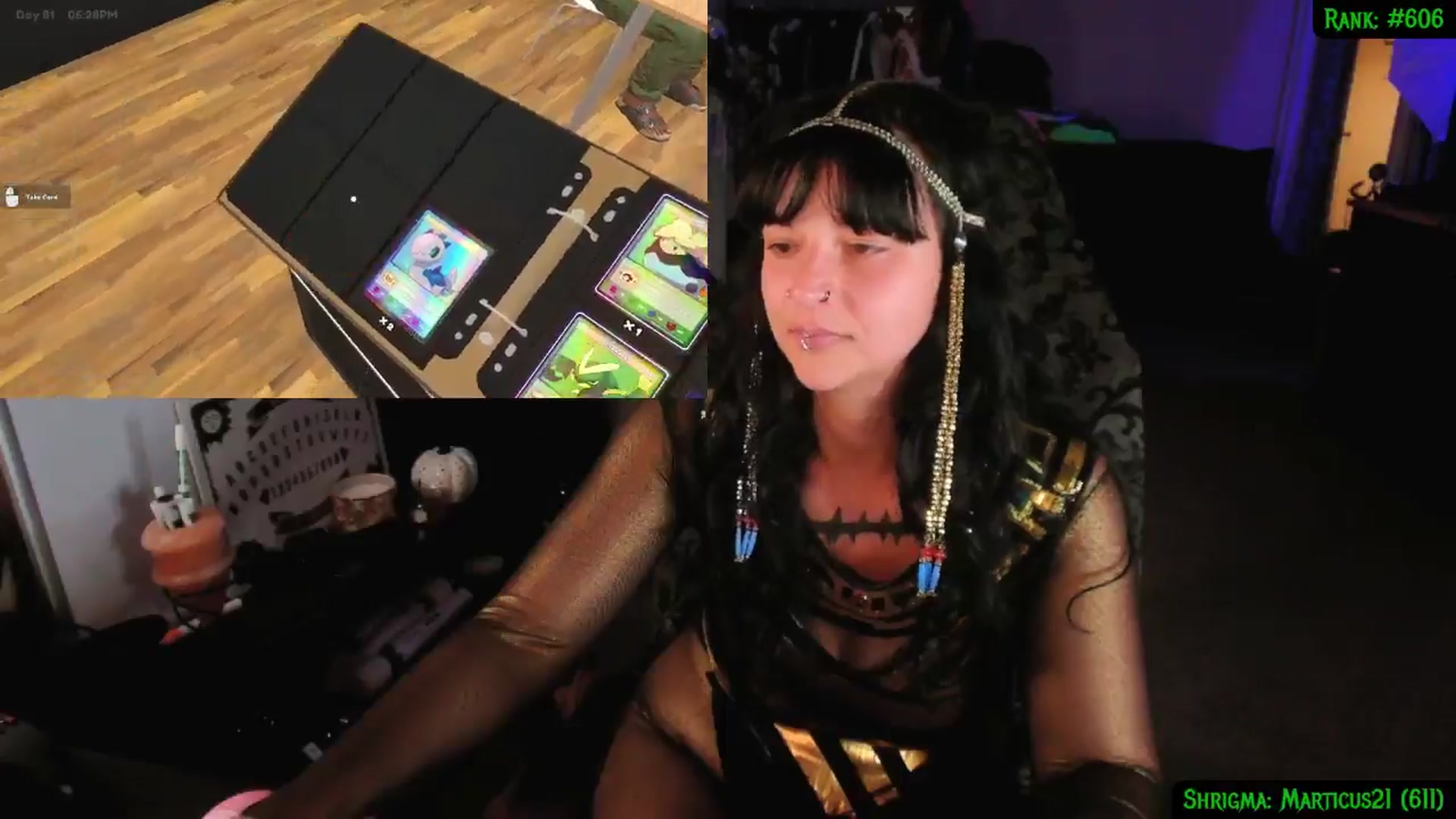 Gallery image thumbnail from druidjpg's myfreecams stream on, 10/18/2024, 04:47 image 4 of 20