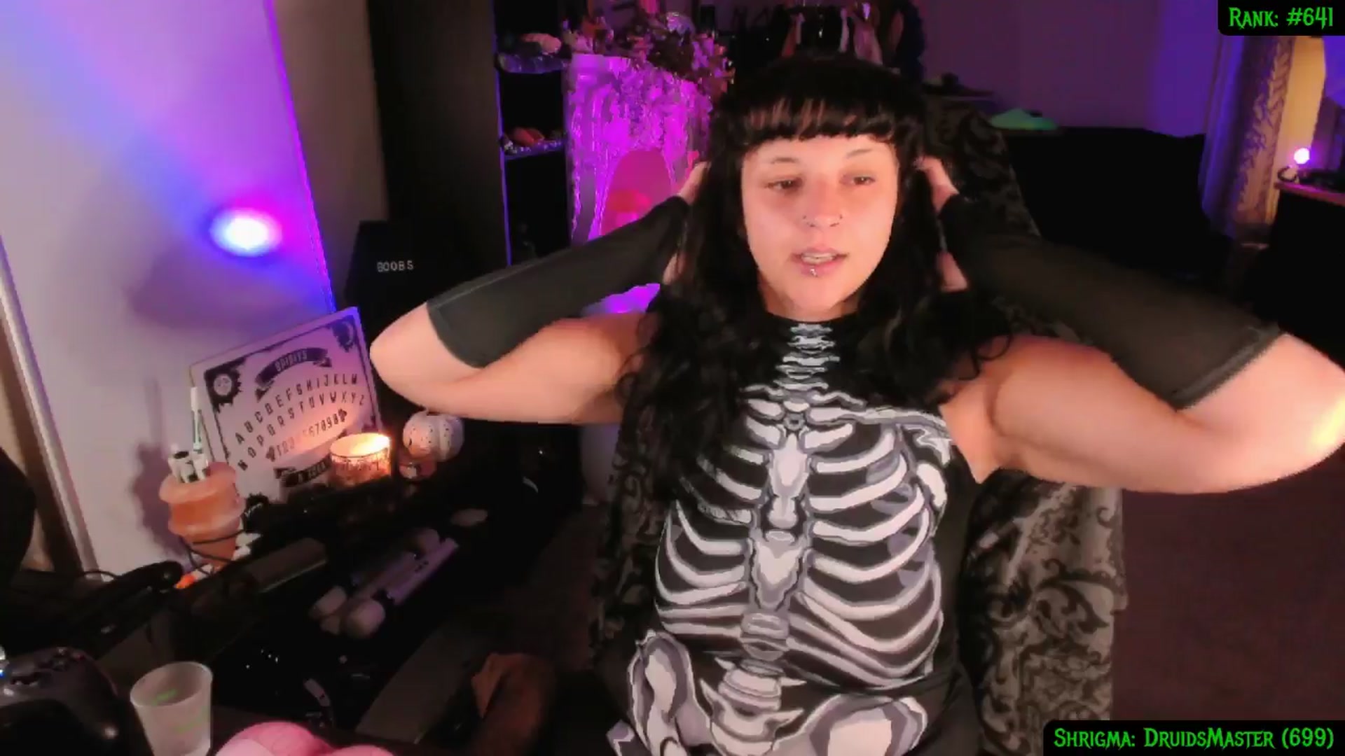 Gallery image thumbnail from druidjpg's myfreecams stream on, 10/20/2024, 05:43 image 6 of 20