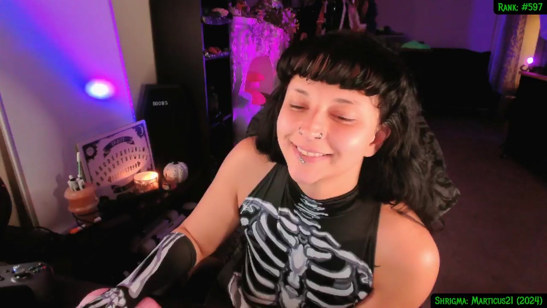 Gallery image thumbnail from druidjpg's myfreecams stream on, 10/20/2024, 05:43 image 18 of 20