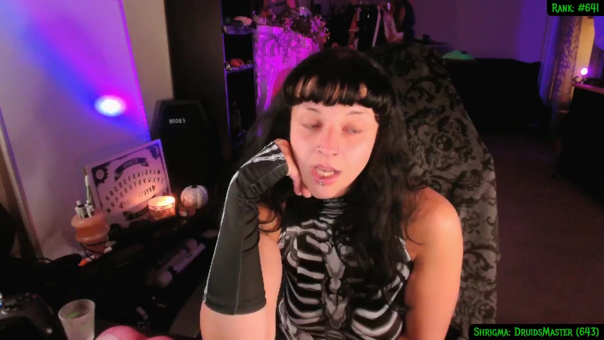 Gallery image thumbnail from druidjpg's myfreecams stream on, 10/20/2024, 05:43 image 4 of 20