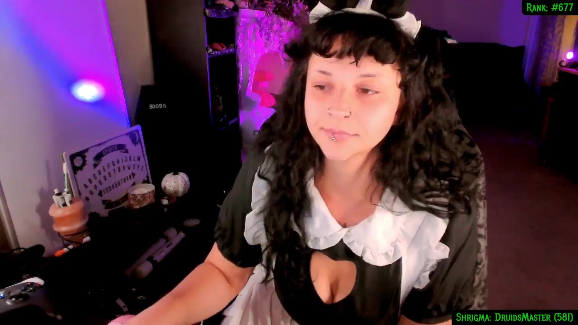 Gallery image thumbnail from druidjpg's myfreecams stream on, 10/25/2024, 04:43 image 15 of 20