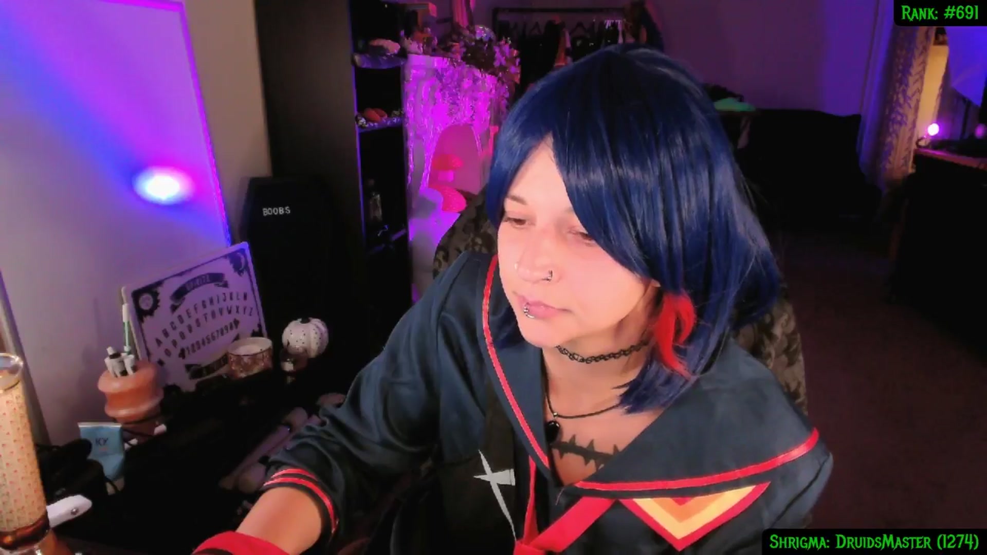 Gallery image thumbnail from druidjpg's myfreecams stream on, 10/26/2024, 04:52 image 10 of 20