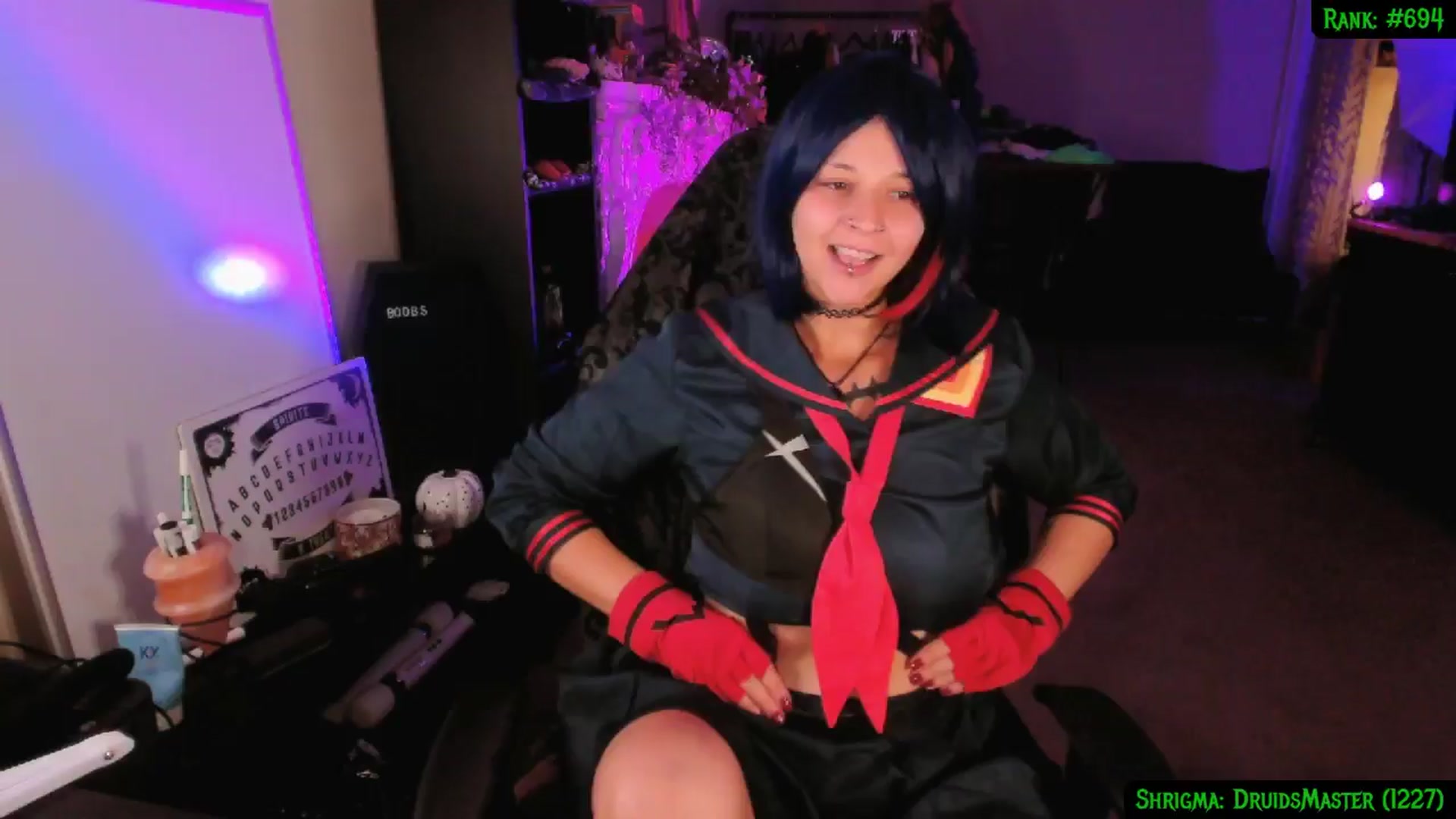 Gallery image thumbnail from druidjpg's myfreecams stream on, 10/26/2024, 04:52 image 6 of 20