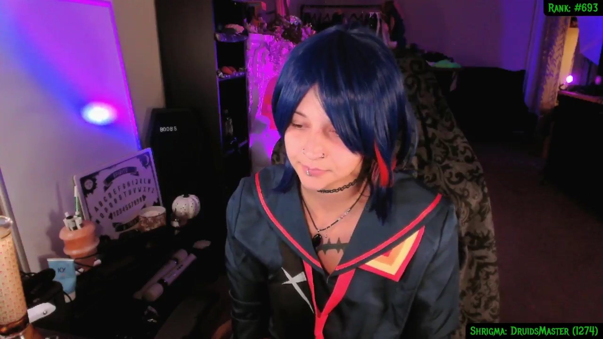 Gallery image thumbnail from druidjpg's myfreecams stream on, 10/26/2024, 04:52 image 13 of 20