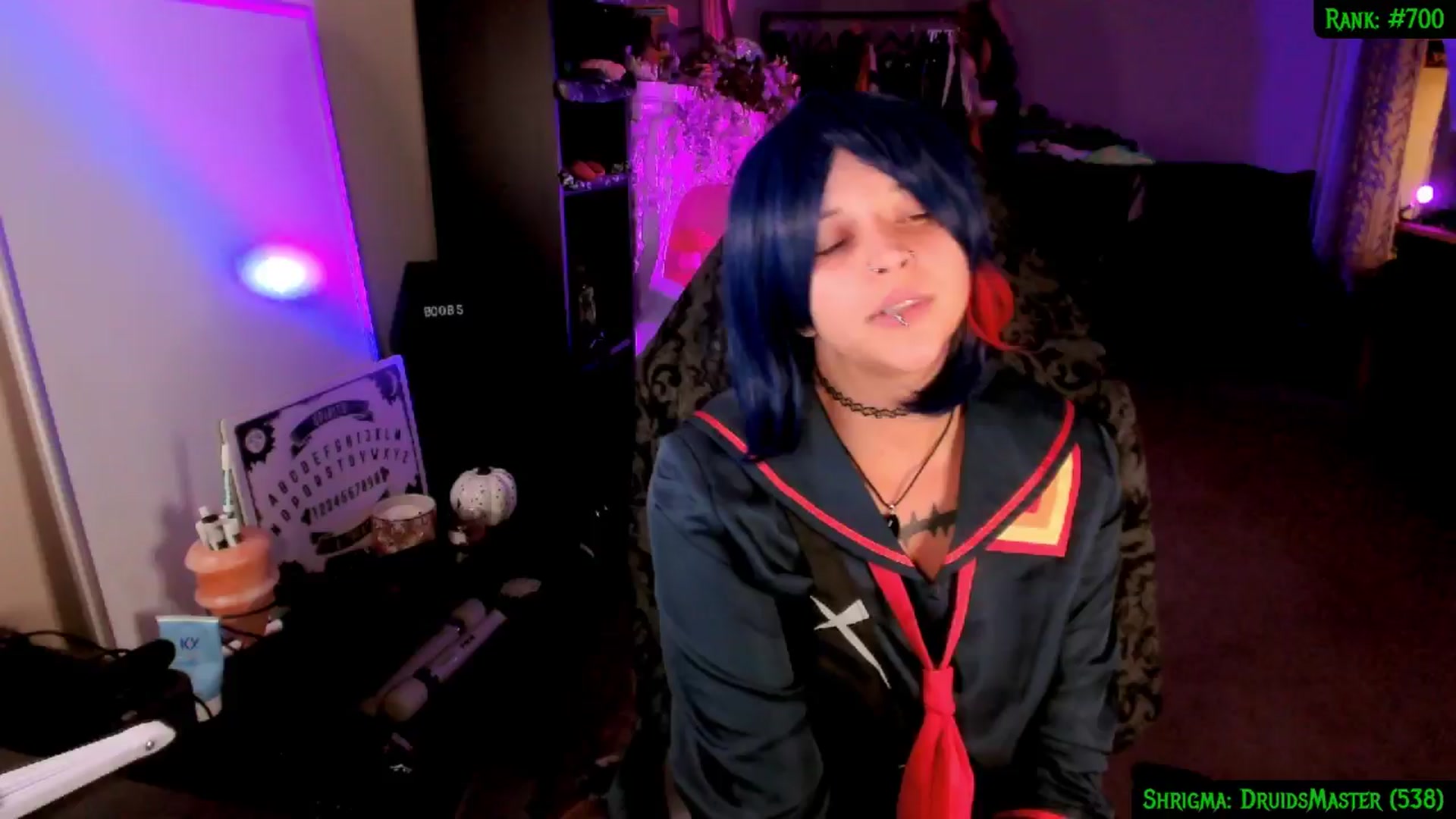 Gallery image thumbnail from druidjpg's myfreecams stream on, 10/26/2024, 04:52 image 4 of 20