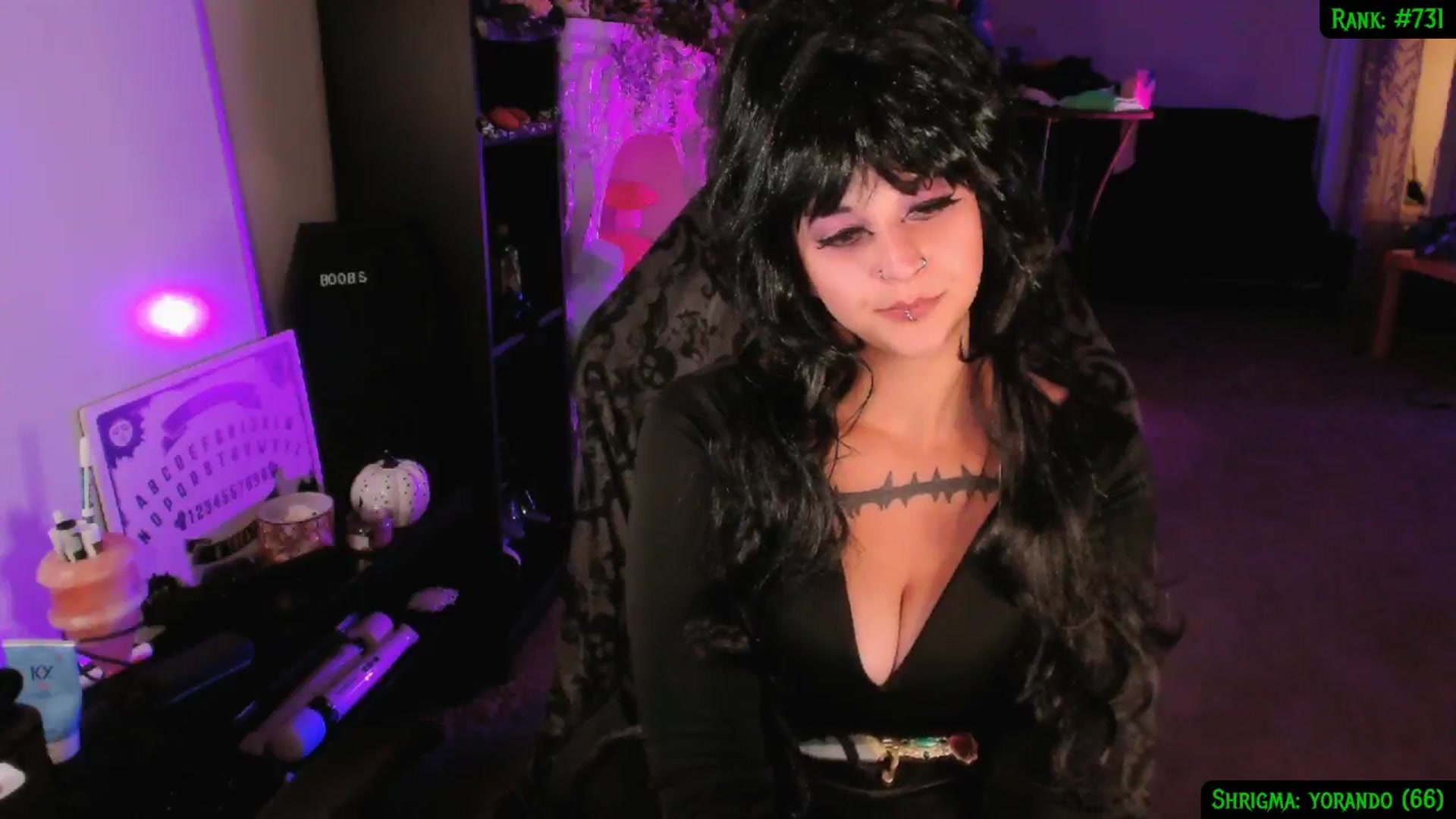 Gallery image thumbnail from druidjpg's myfreecams stream on, 10/27/2024, 05:21 image 9 of 20