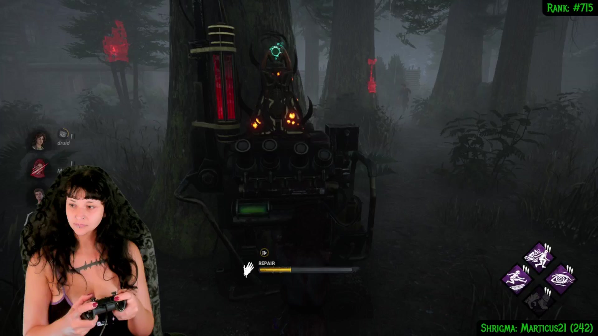 Gallery image thumbnail from druidjpg's myfreecams stream on, 10/29/2024, 05:43 image 16 of 20