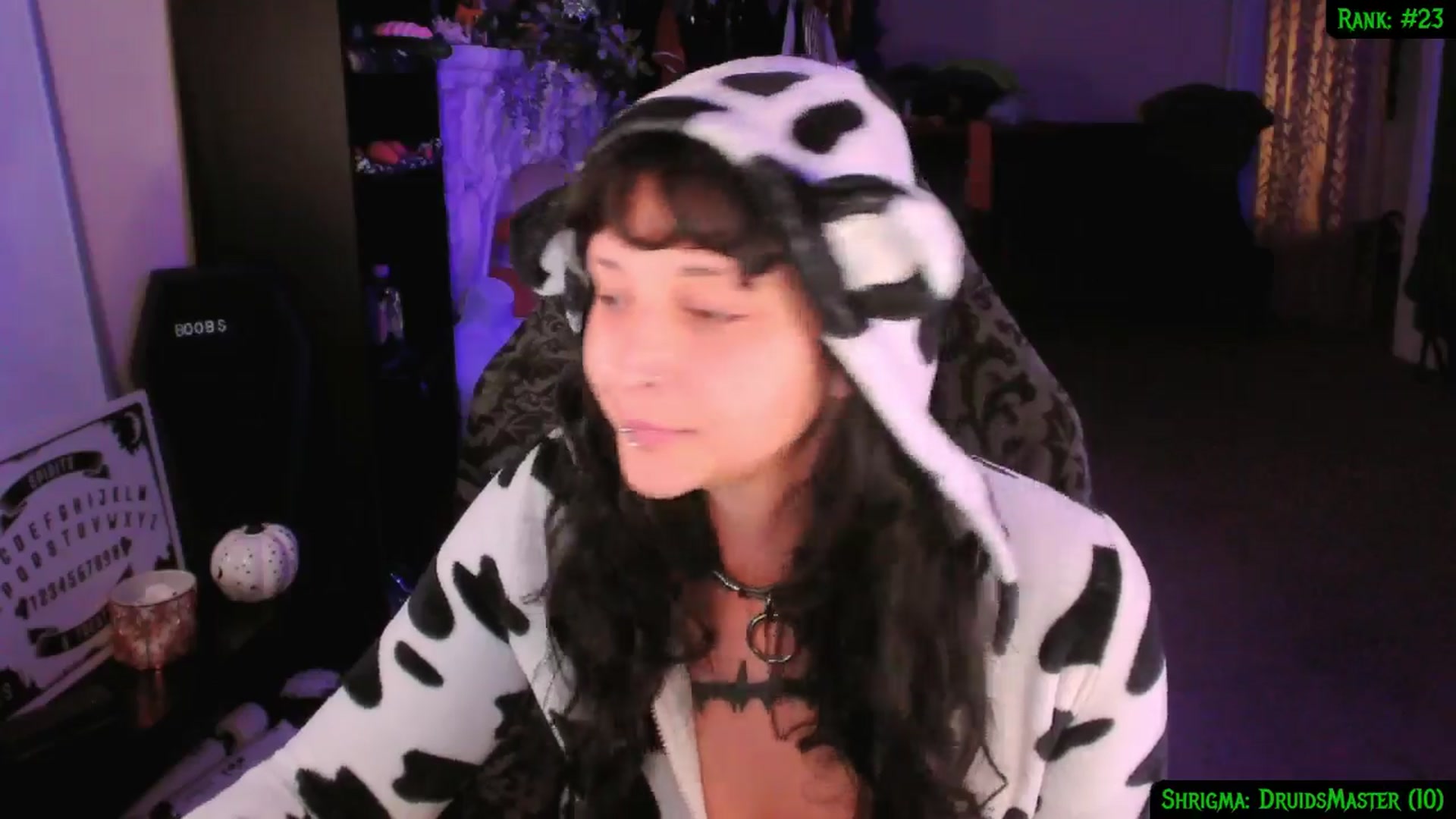 Gallery image thumbnail from druidjpg's myfreecams stream on, 11/09/2024, 04:21 image 19 of 20
