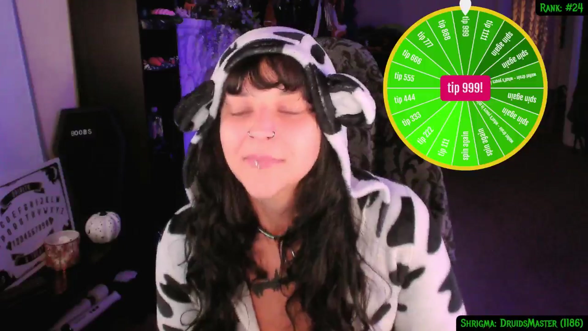 Gallery image thumbnail from druidjpg's myfreecams stream on, 11/09/2024, 04:21 image 10 of 20