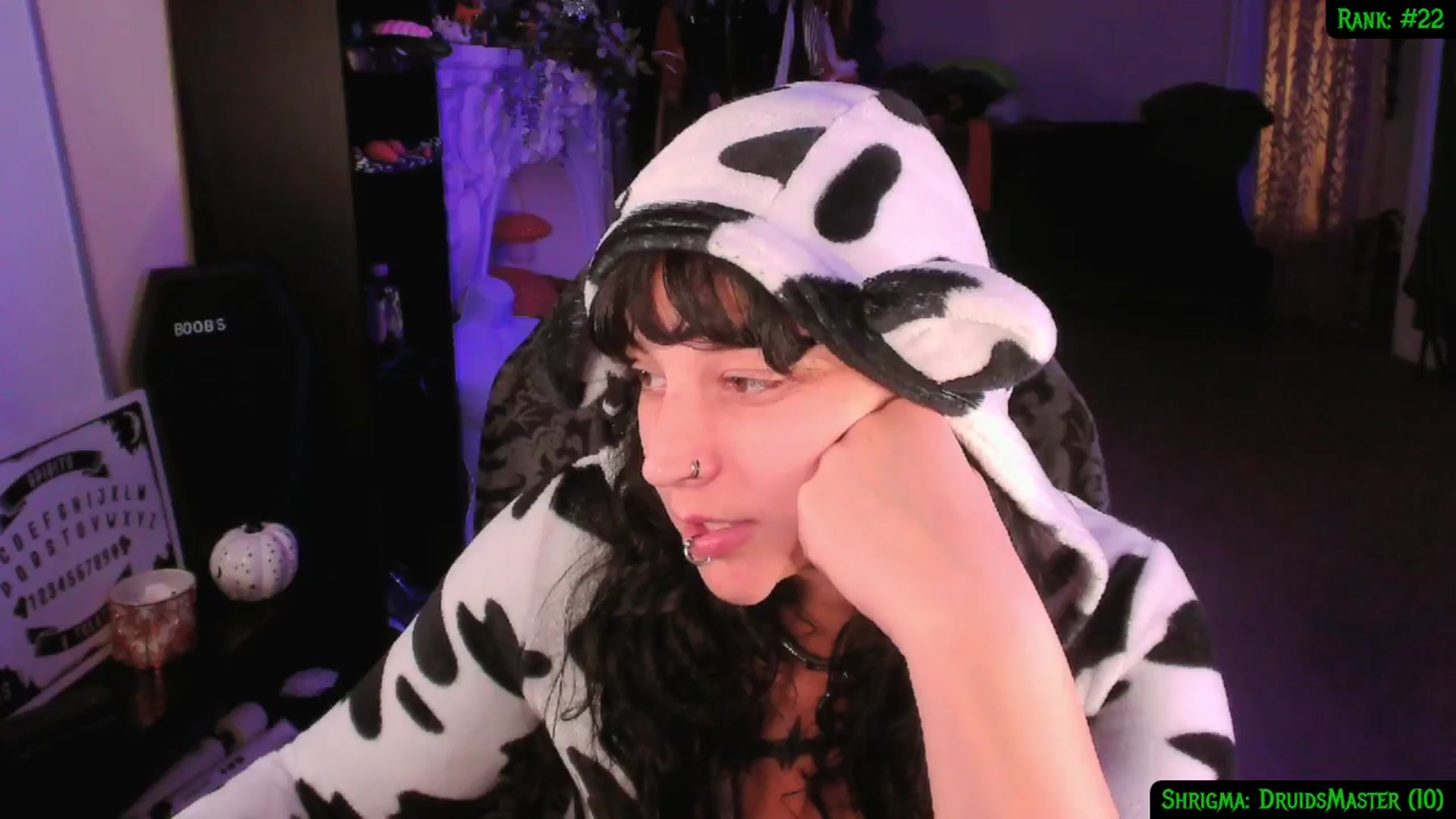 Gallery image thumbnail from druidjpg's myfreecams stream on, 11/09/2024, 04:21 image 13 of 20