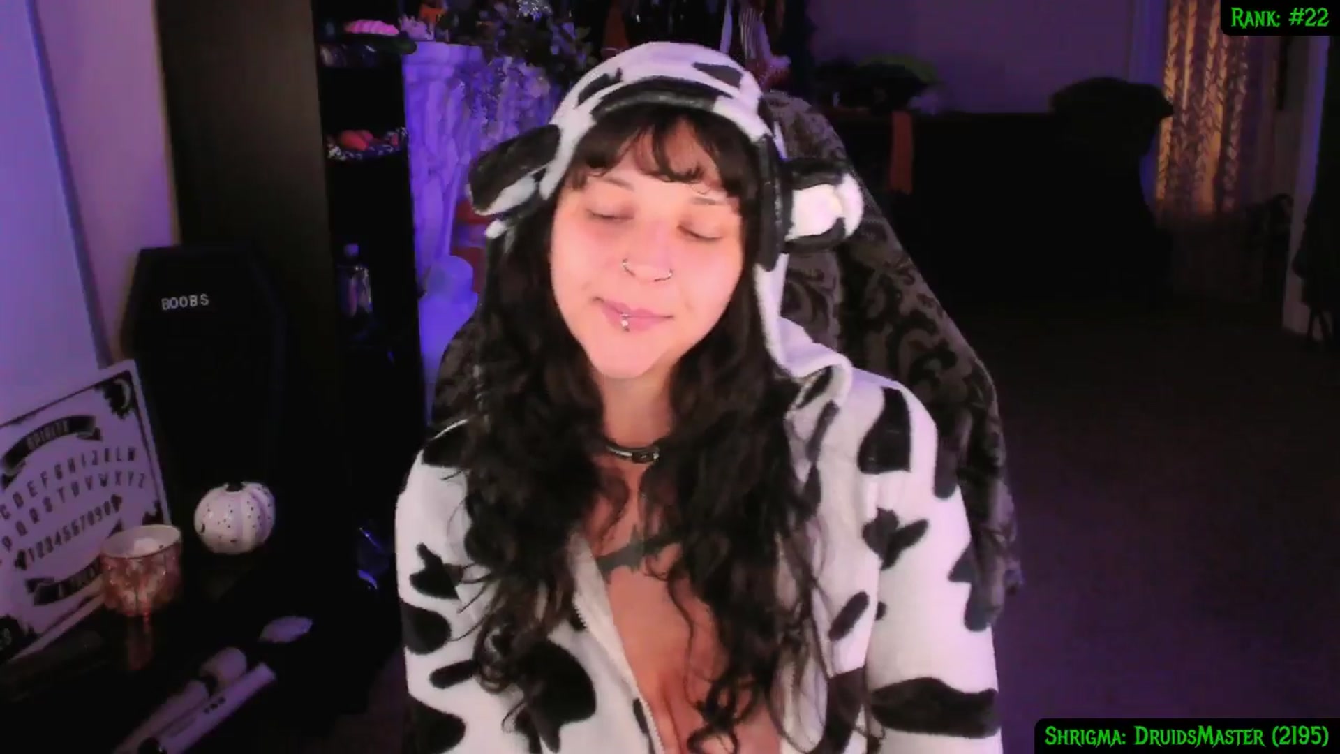 Gallery image thumbnail from druidjpg's myfreecams stream on, 11/09/2024, 04:21 image 11 of 20