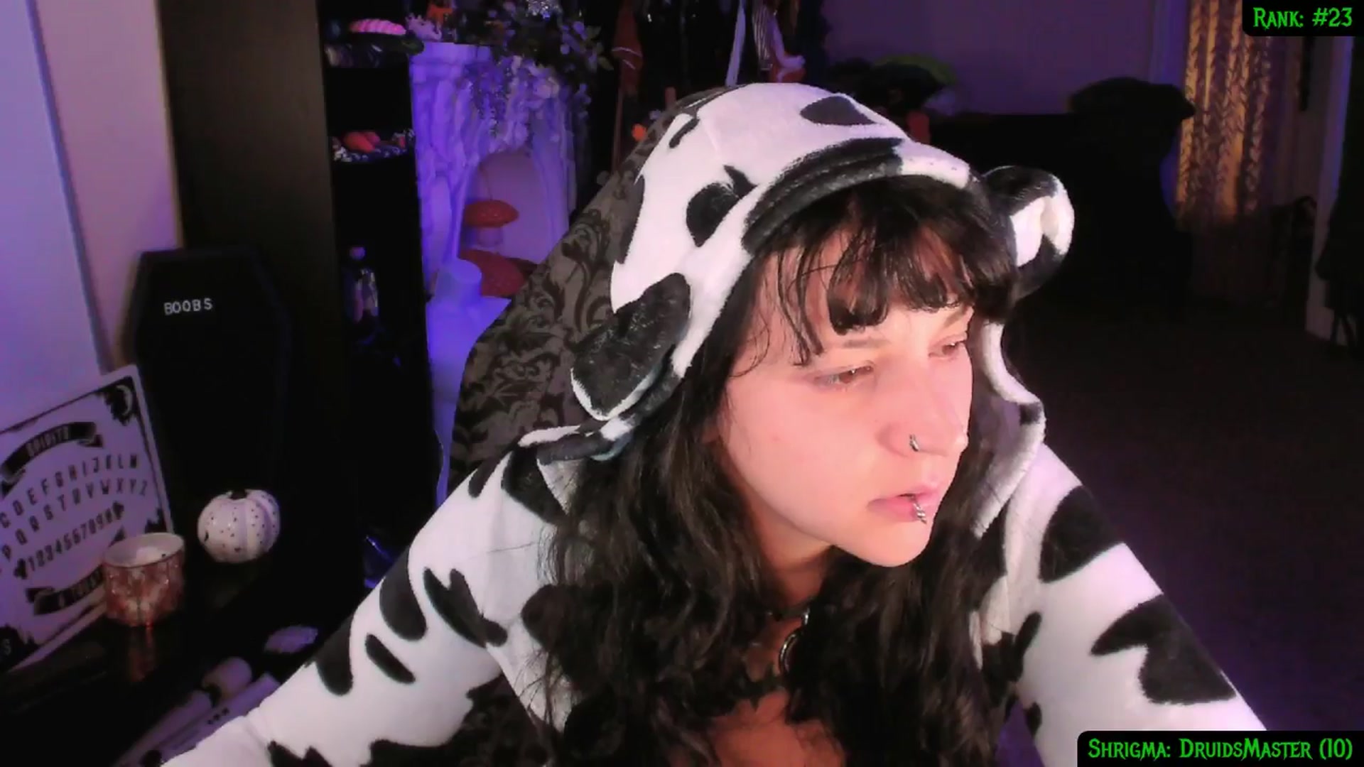Gallery image thumbnail from druidjpg's myfreecams stream on, 11/09/2024, 04:21 image 16 of 20