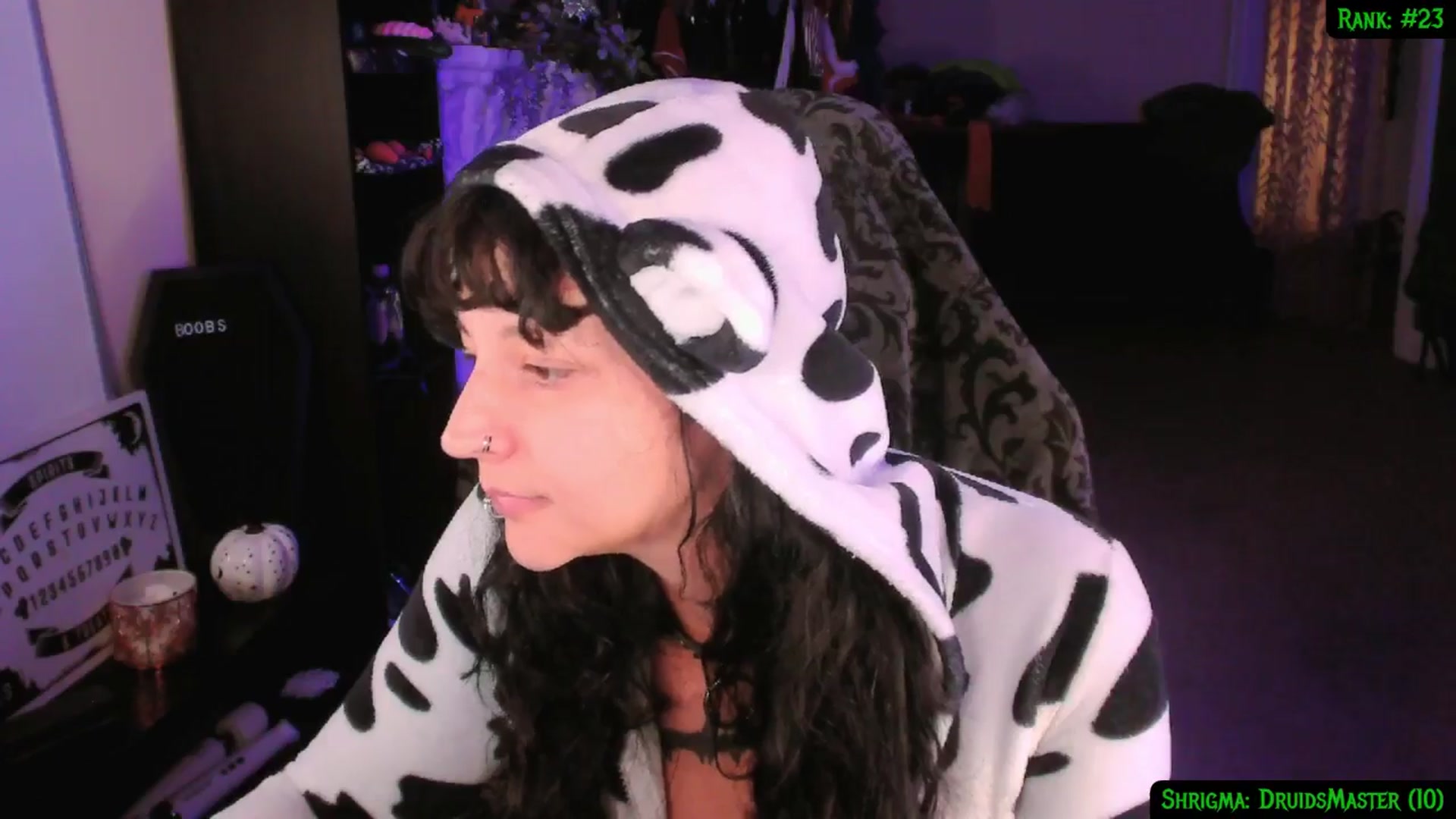 Gallery image thumbnail from druidjpg's myfreecams stream on, 11/09/2024, 04:21 image 20 of 20