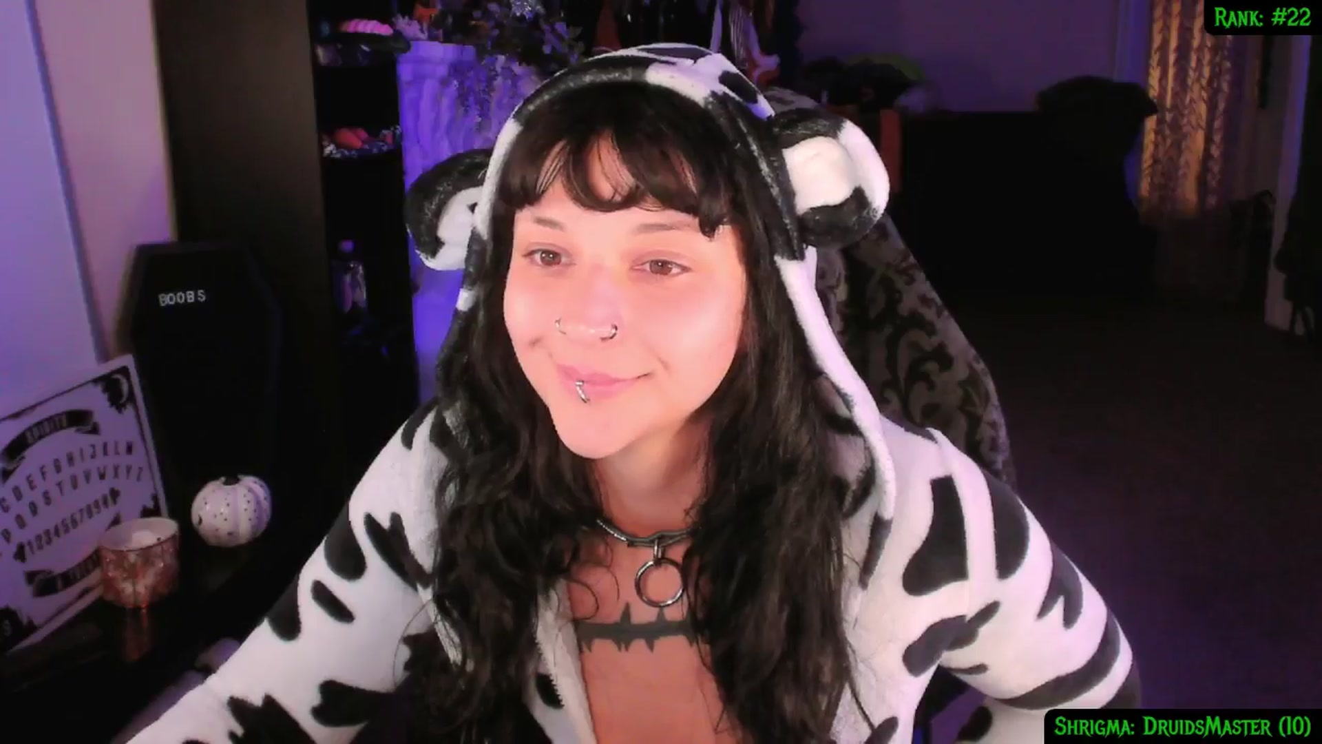 Gallery image thumbnail from druidjpg's myfreecams stream on, 11/09/2024, 04:21 image 14 of 20