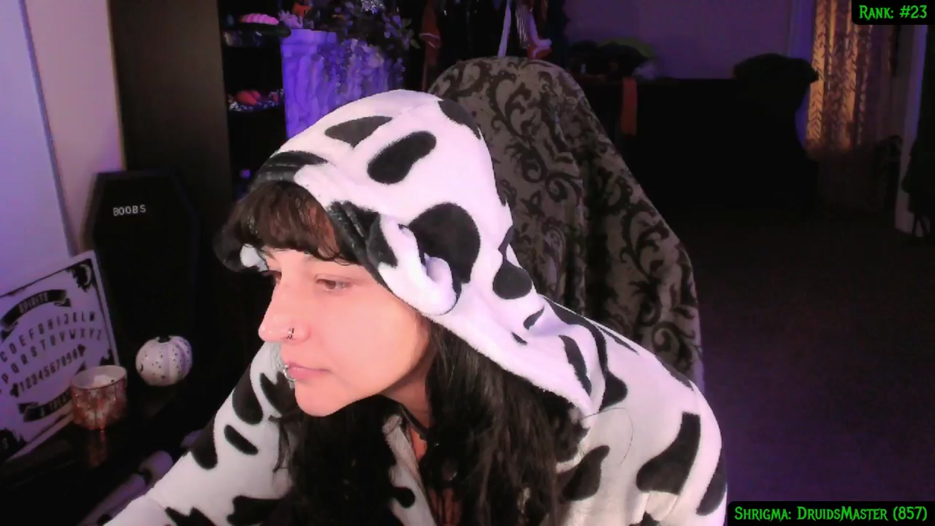 Gallery image thumbnail from druidjpg's myfreecams stream on, 11/09/2024, 04:21 image 5 of 20