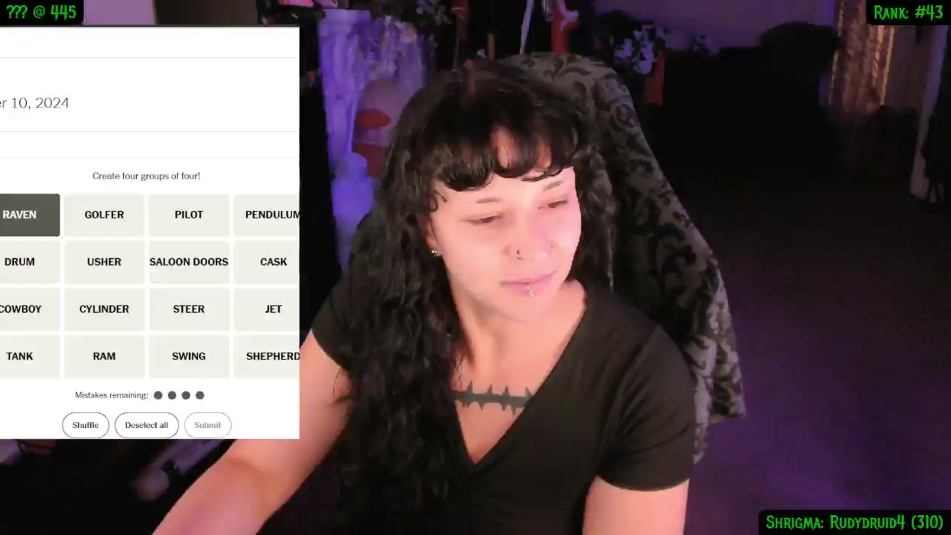 Gallery image thumbnail from druidjpg's myfreecams stream on, 11/11/2024, 05:30 image 20 of 20