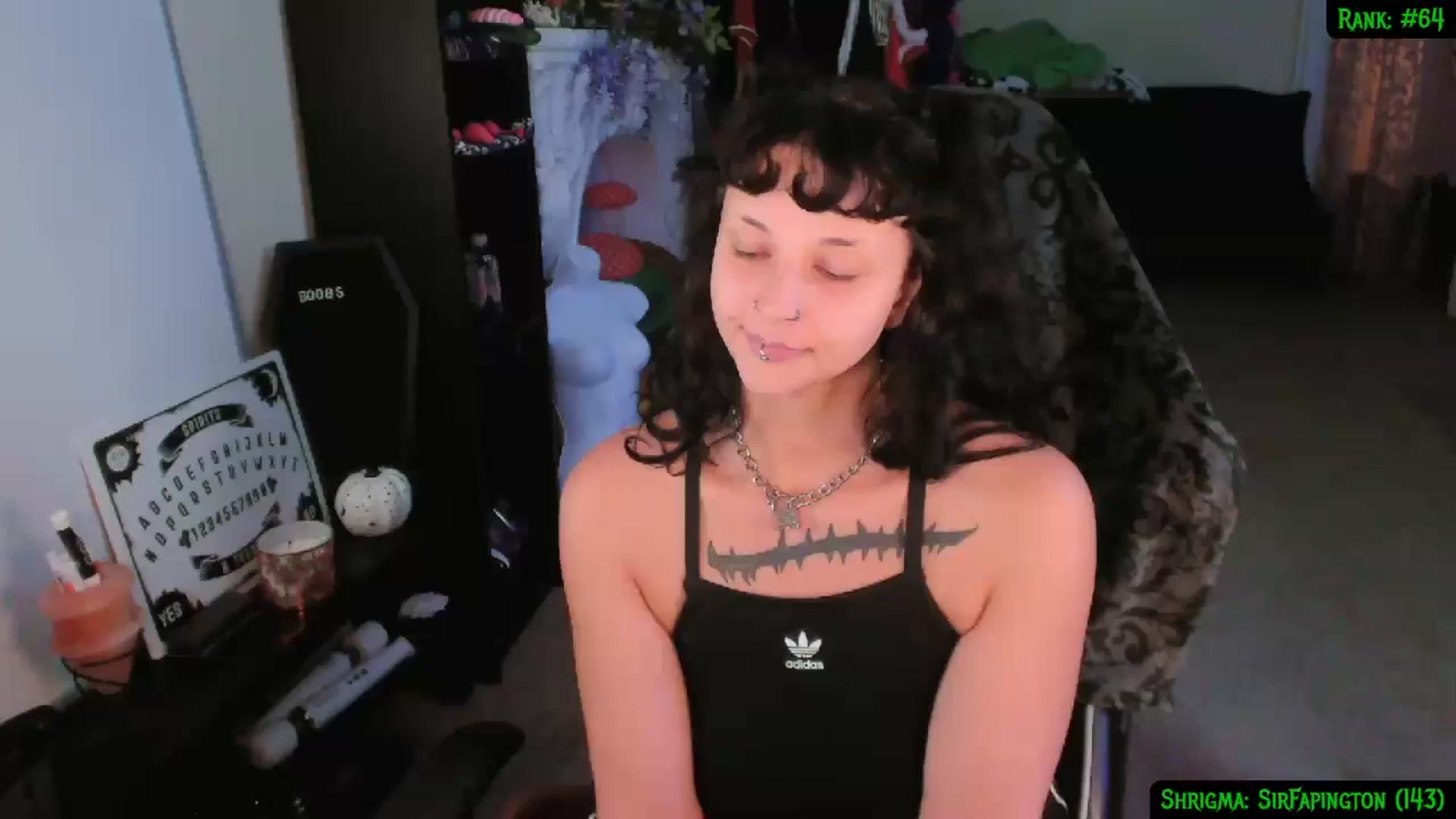 Gallery image thumbnail from druidjpg's myfreecams stream on, 11/15/2024, 05:05 image 19 of 20