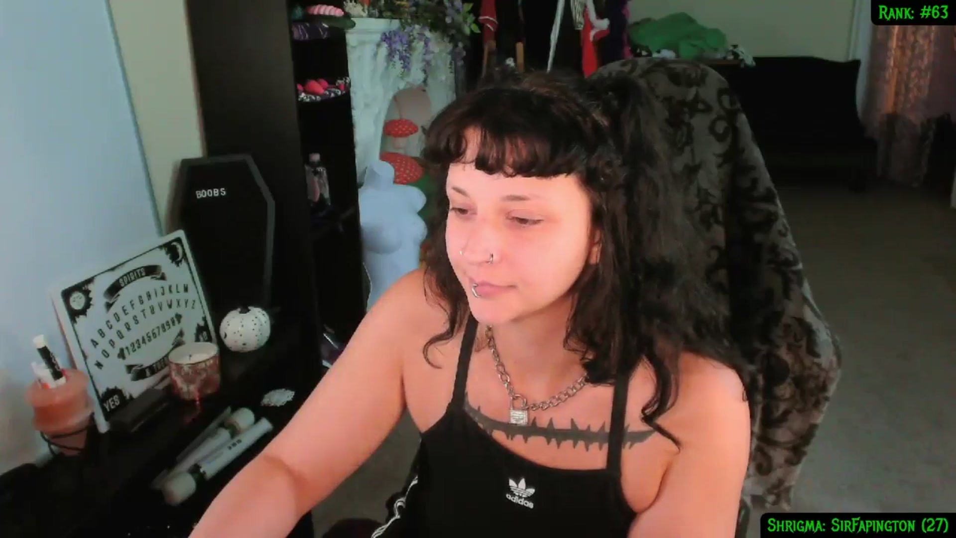 Gallery image thumbnail from druidjpg's myfreecams stream on, 11/15/2024, 05:05 image 9 of 20