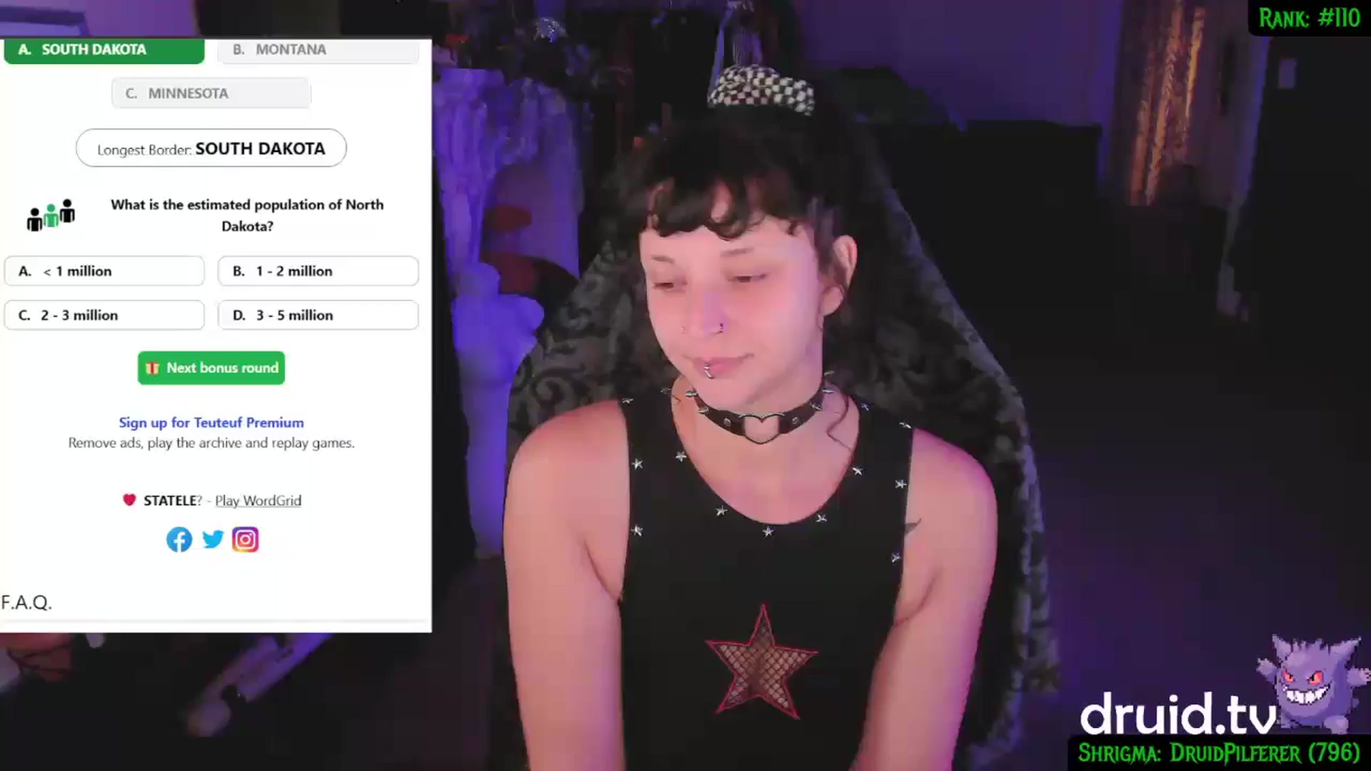 Gallery image thumbnail from druidjpg's myfreecams stream on, 11/19/2024, 05:11 image 18 of 20